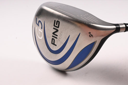 Ping G5 Driver / 9 Degree / Stiff Flex Aldila NV Green 65 Shaft