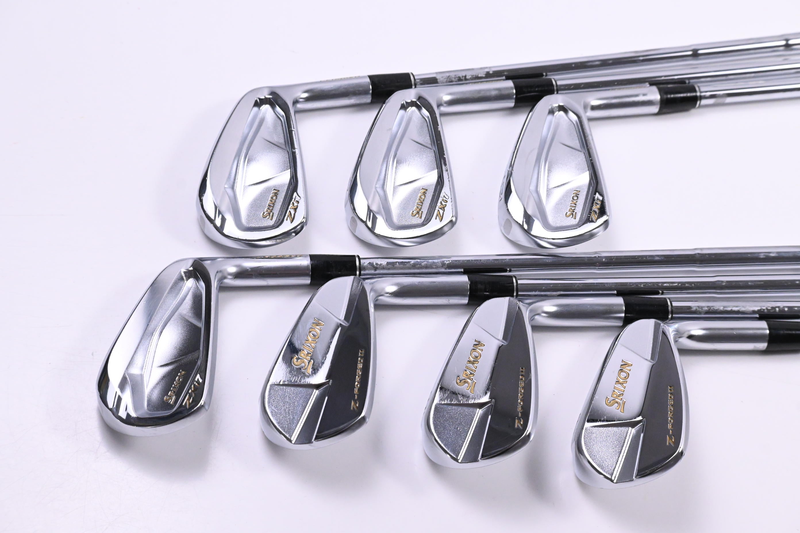 Srixon ZXi7 / Z-Forged II Combo Irons / 4-PW / X-Flex Dynamic Gold X100 Shafts
