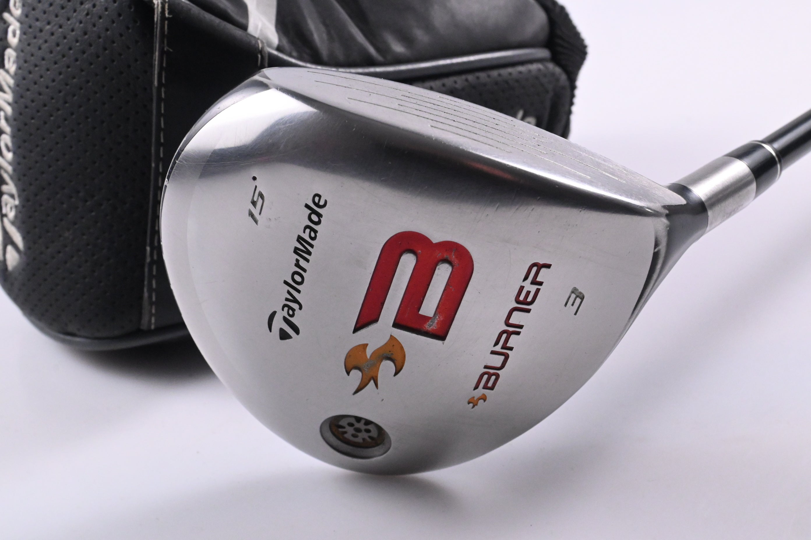 Taylormade Burner 2008 #3 Wood / 15 Degree / Regular Flex Taylormade Reax 49