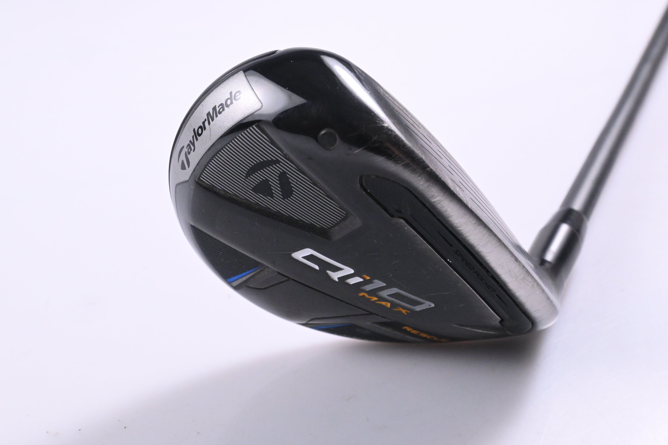 Taylormade Qi10 Max #5 Hybrid / 27 Degree / Regular Flex HZRDUS Smoke Black 80