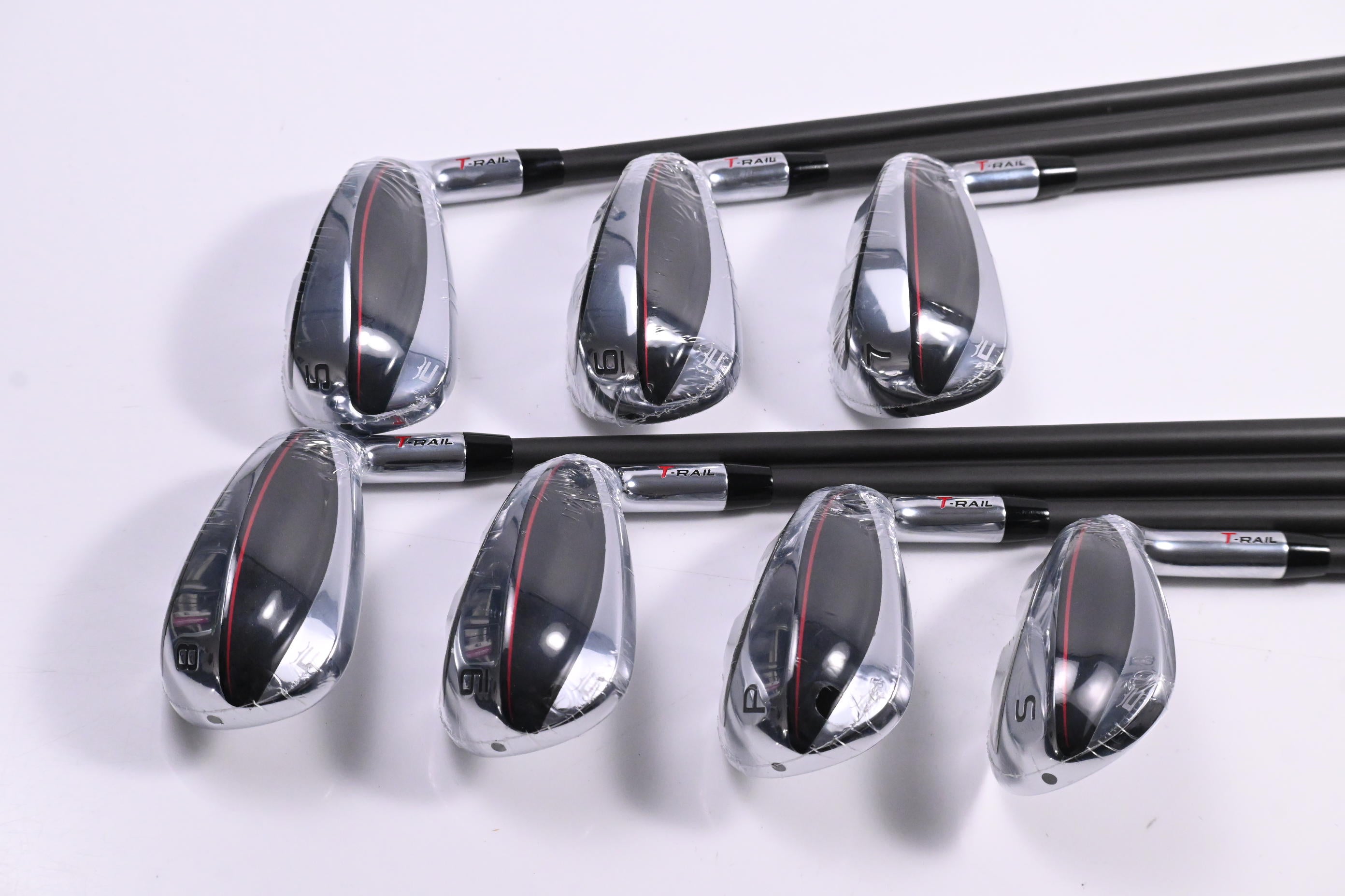 Cobra T-Rail 2024 Irons / 5-PW+SW / Regular Flex Cobra Ultralite 50 Shafts