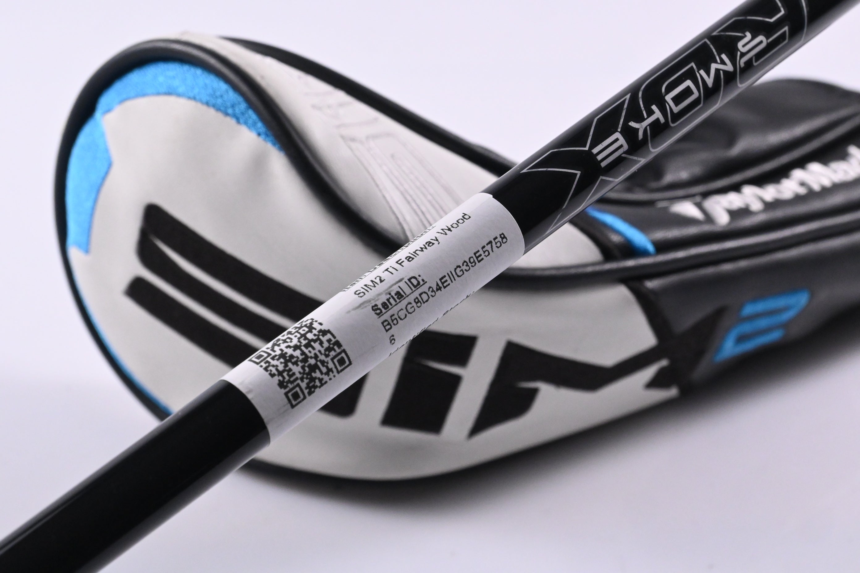 Taylormade SIM2 Ti #3 Wood / 15 Degree / Stiff Flex HZRDUS Smoke Black RDX 70