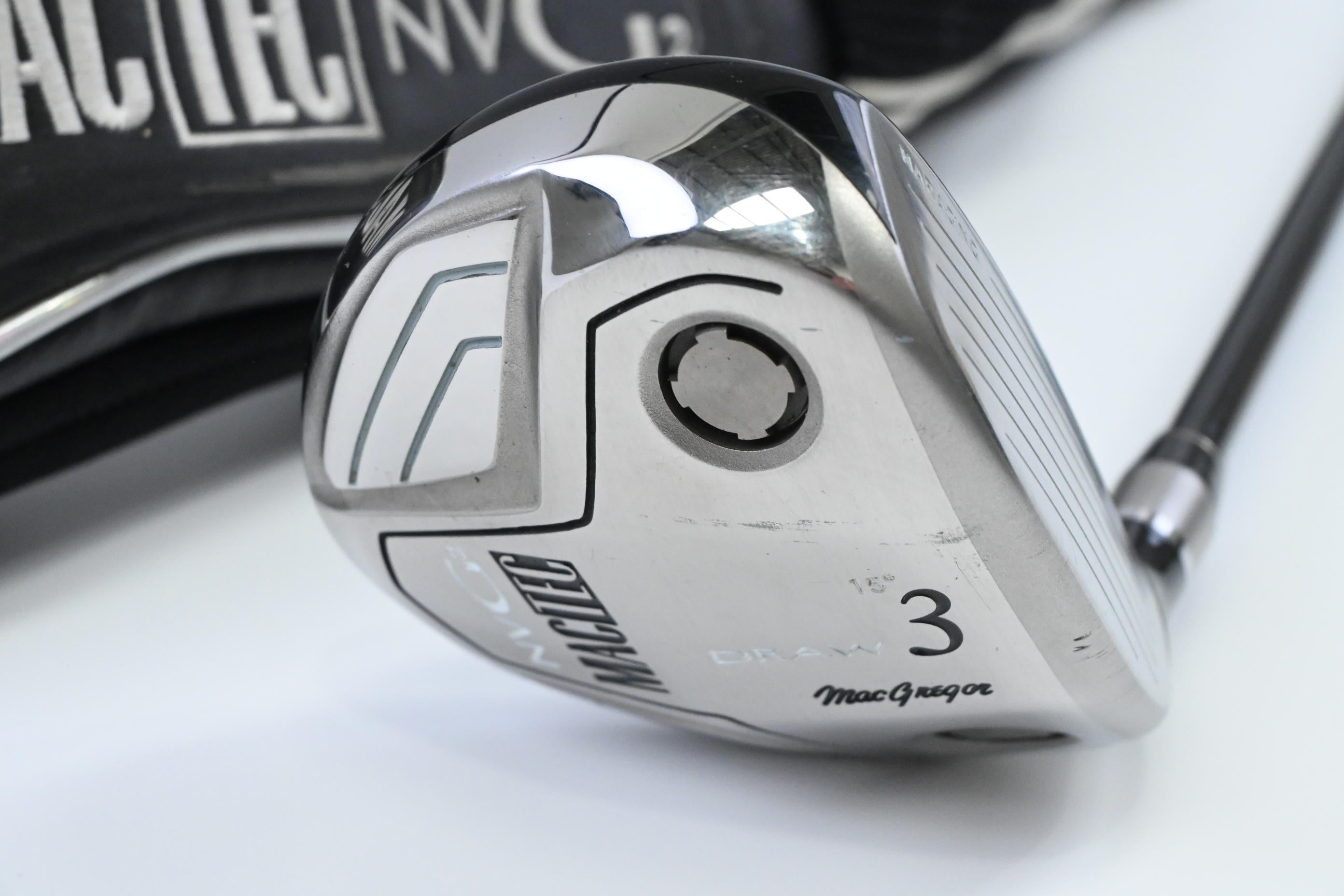 MacGregor MacTec NVG2 #3 Wood / 15 Degree / Regular Flex Draw Triple Action 52