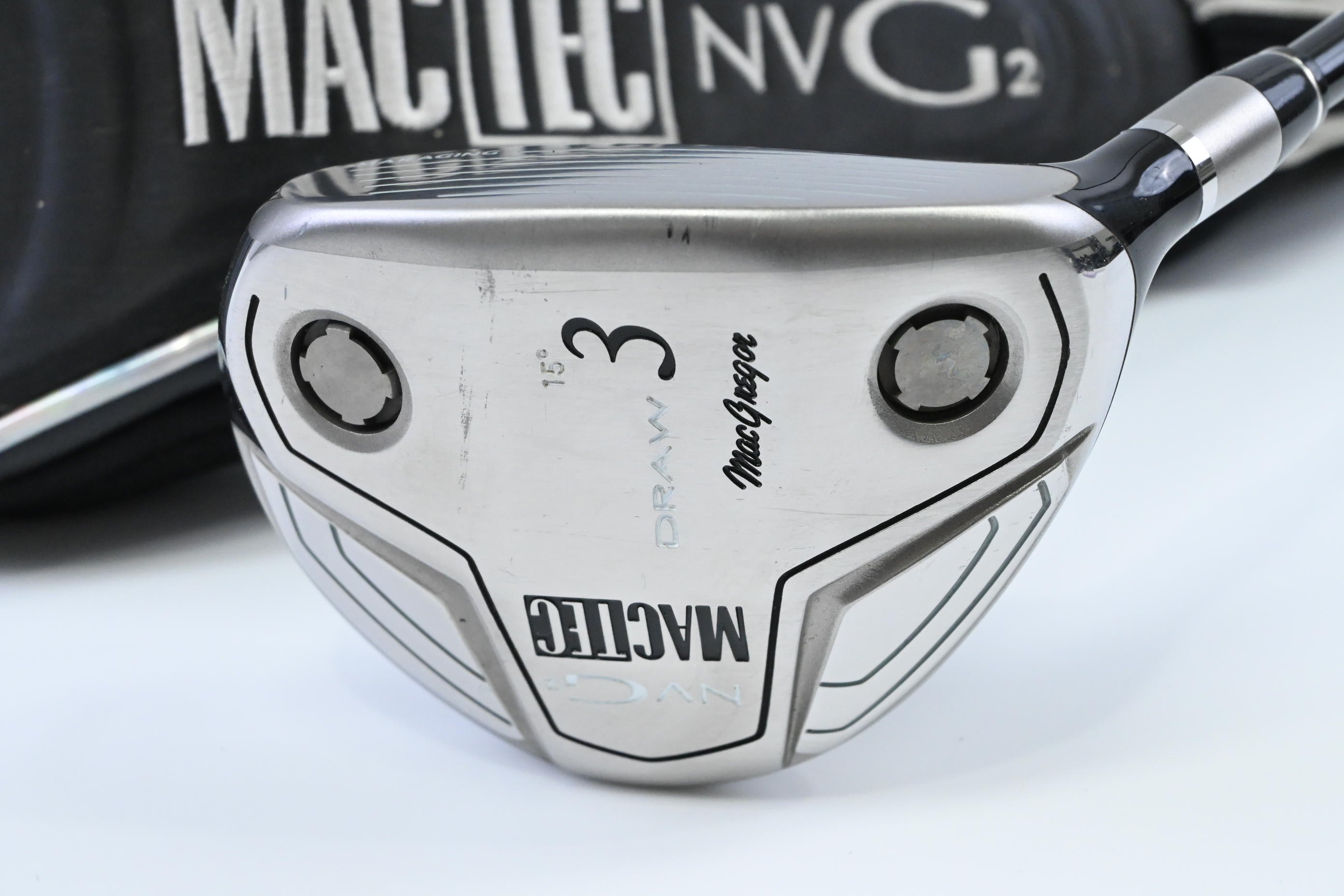 MacGregor MacTec NVG2 #3 Wood / 15 Degree / Regular Flex Draw Triple Action 52