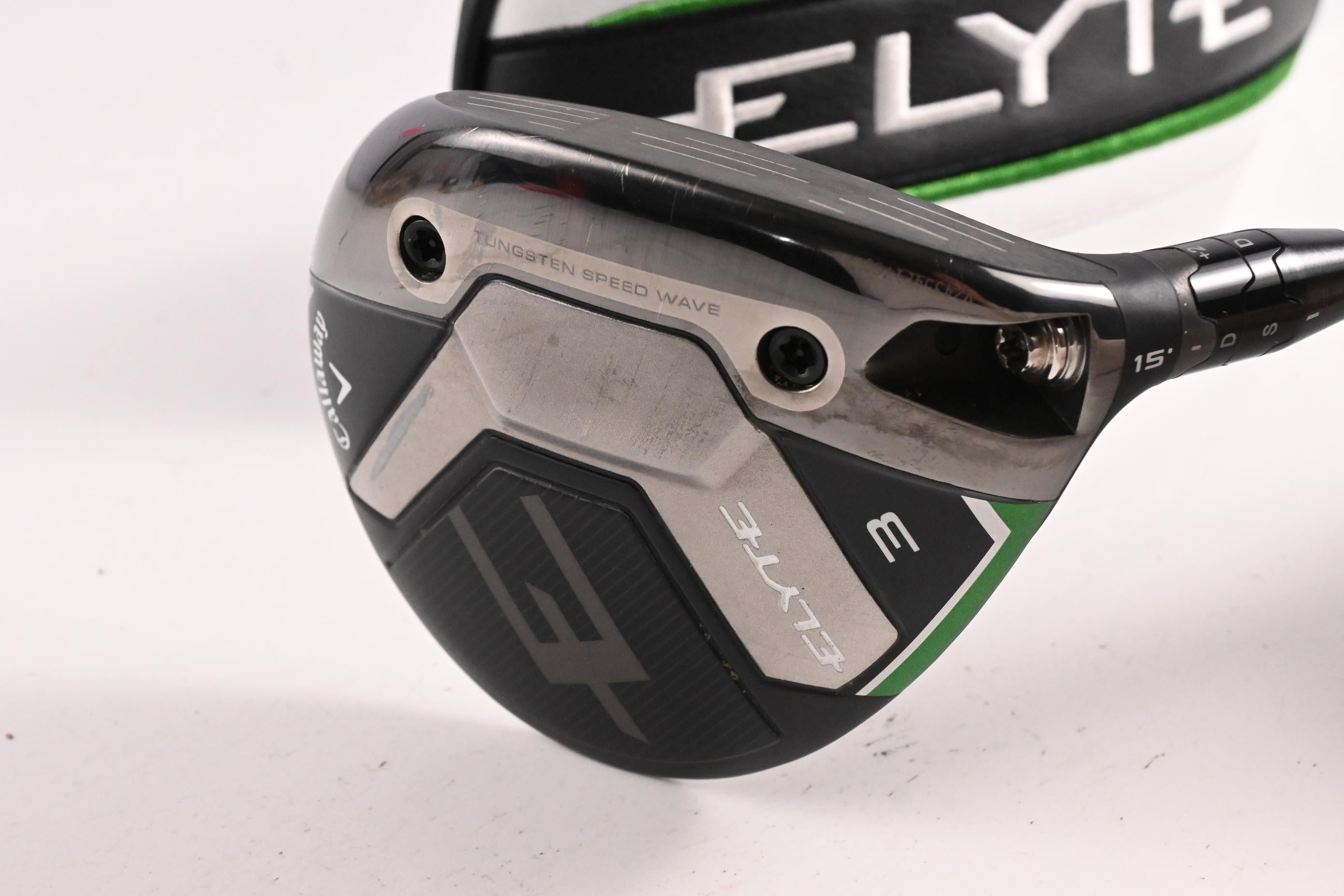 Callaway Elyte #3 Wood / 15 Degree / Stiff Flex Denali Charcoal 60 Shaft