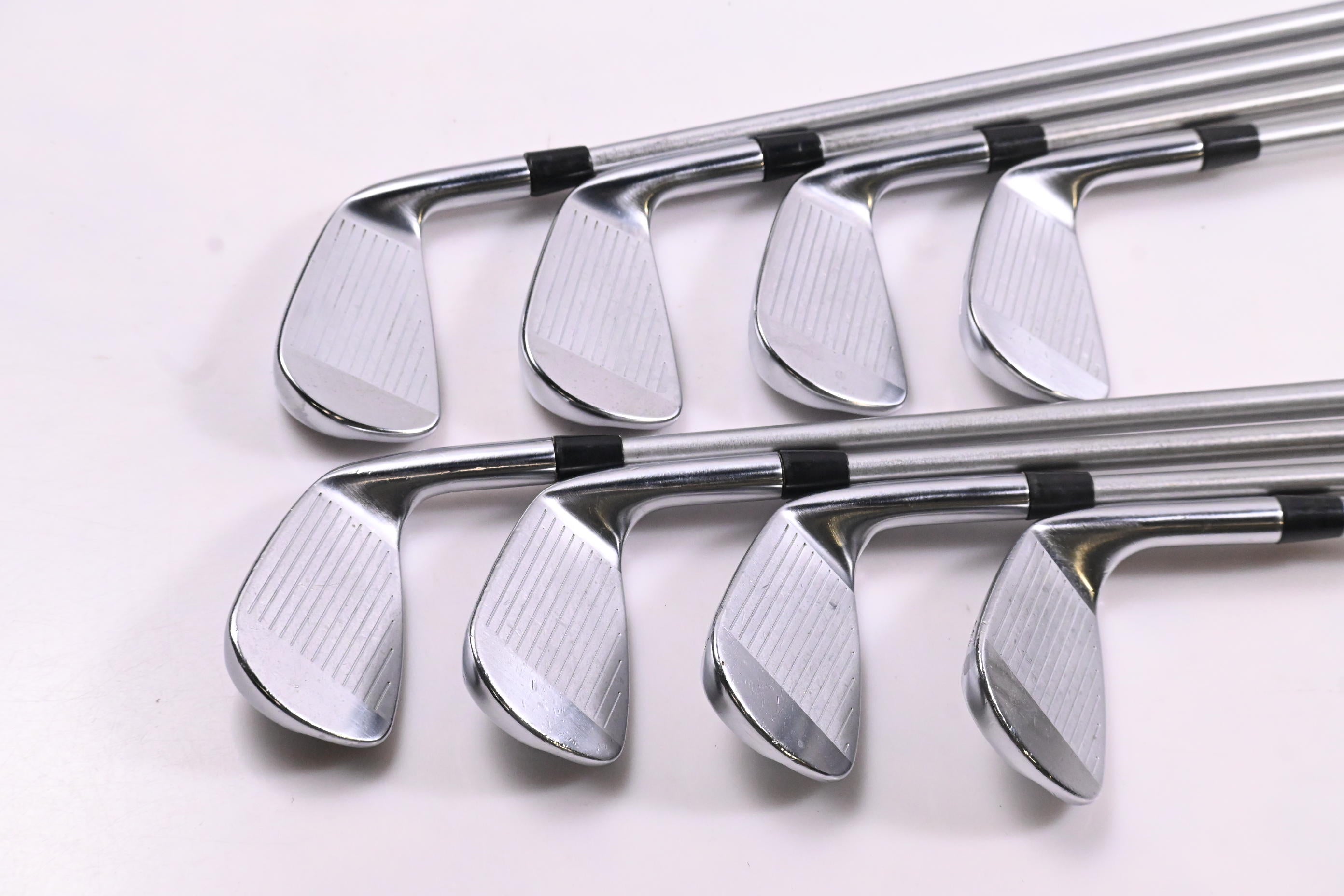 Left Hand Titleist T100.S 2021 Irons / 4-PW+48° / Stiff Flex KBS Tour C-Taper