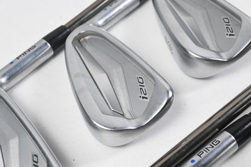 Ping i210 Irons / 4-PW / Blue Dot / Regular Flex UST Mamiya Recoil ES 780 Shafts
