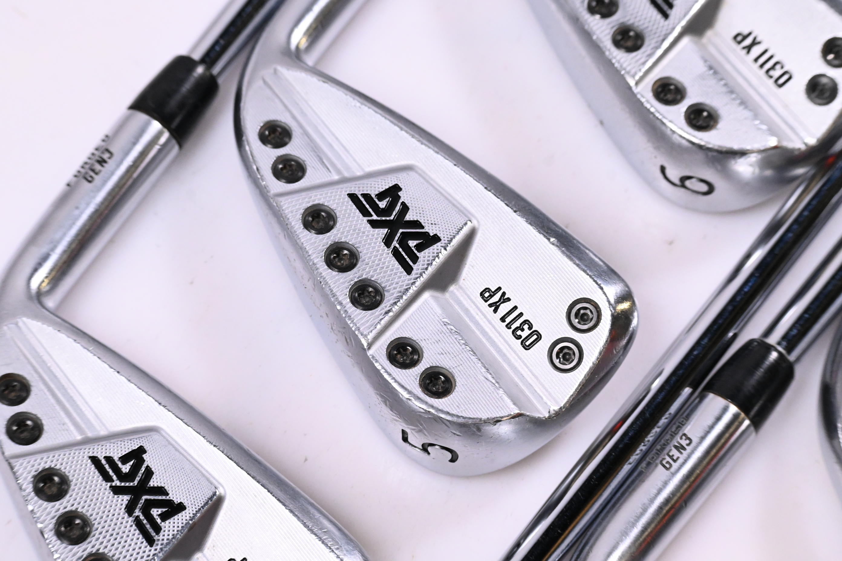 PXG 0311 XP Gen3 Irons / 4-PW / Regular Flex Elevate MPH 95 Shafts