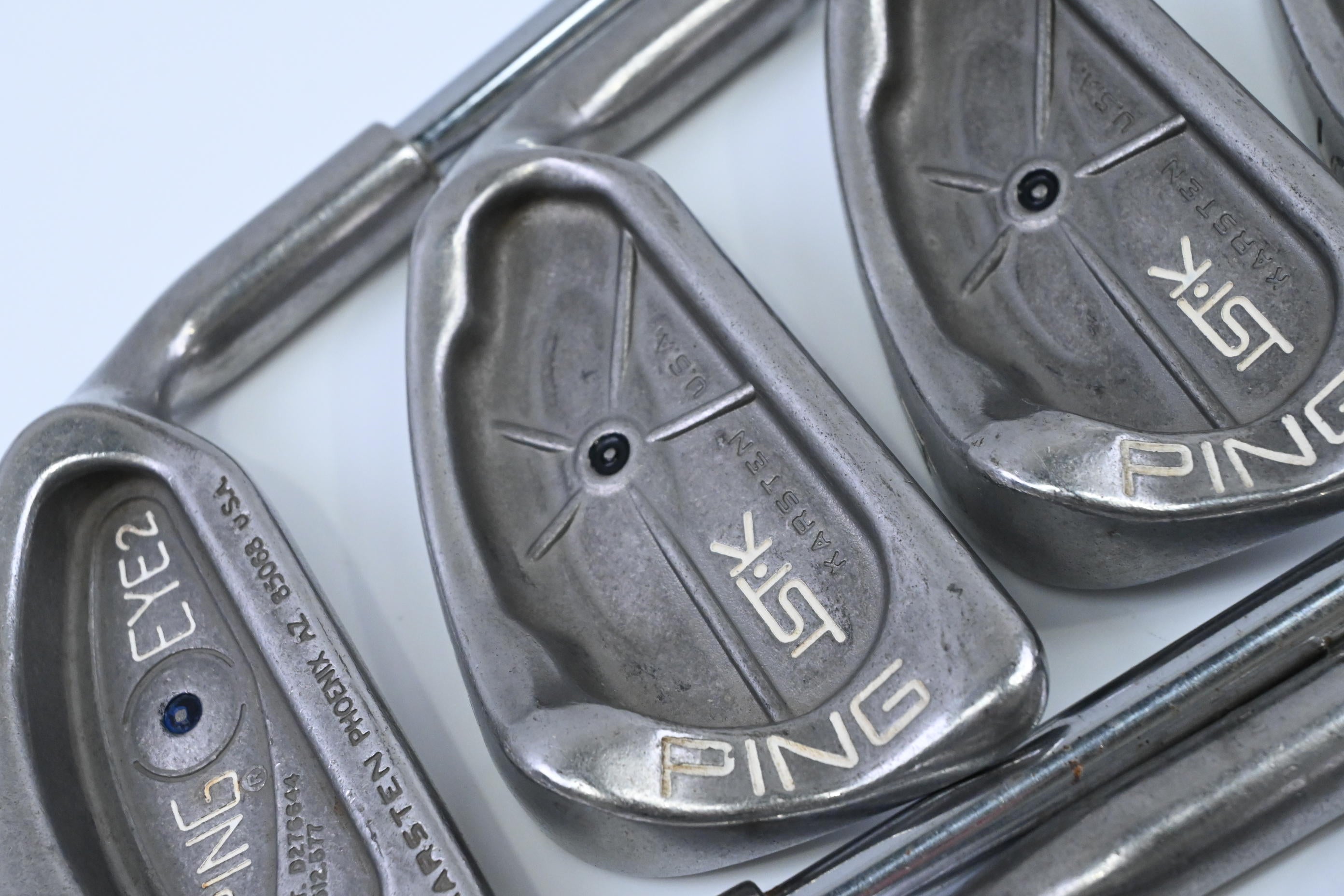 Ping ISI-K Irons / 1-PW+SW / Missing #2 Iron / Black Dot / Stiff Flex Ping JZ