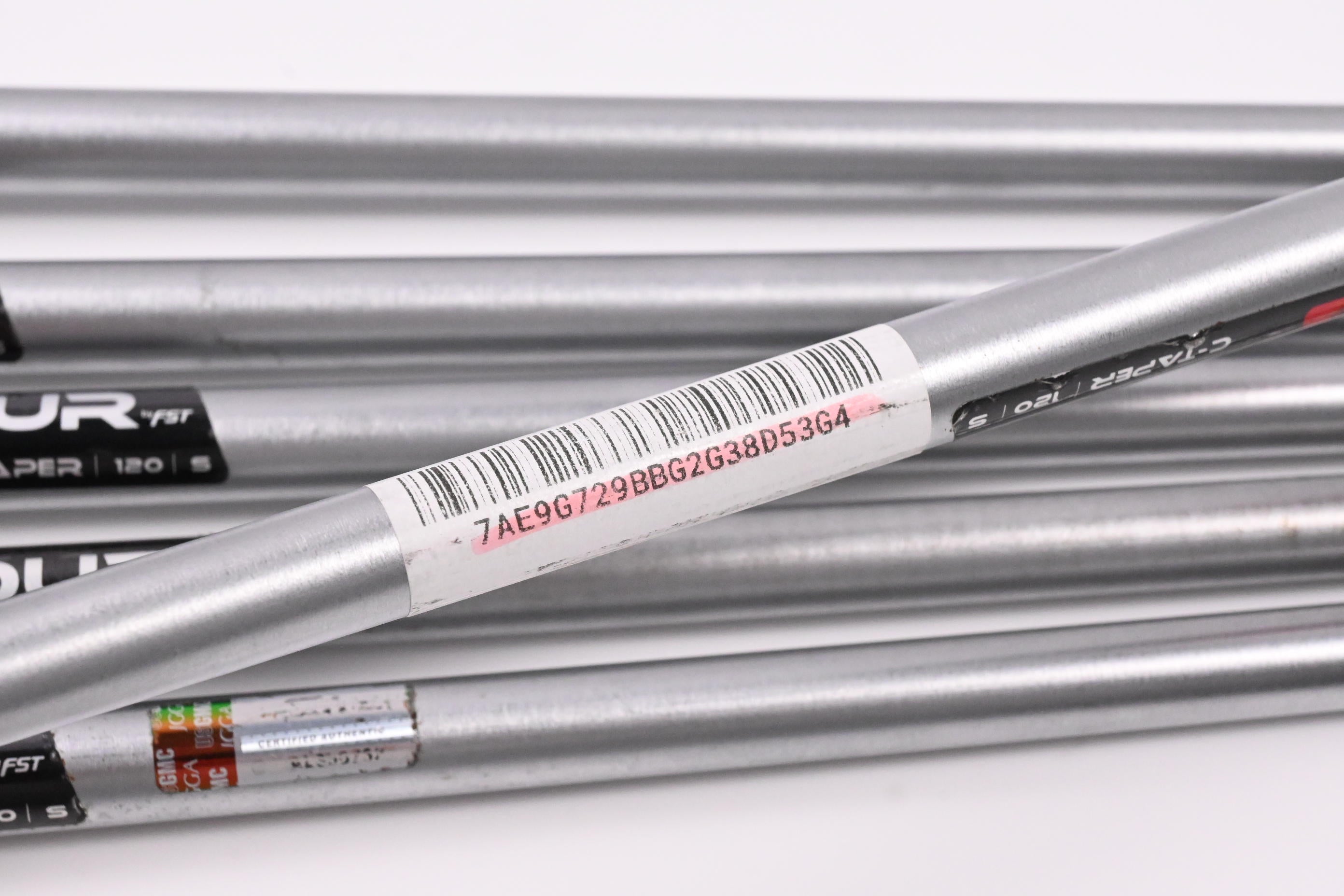 KBS Tour C-Taper 120 Iron Shafts / Stiff Flex / Set of 6 / .355" Taper Tip