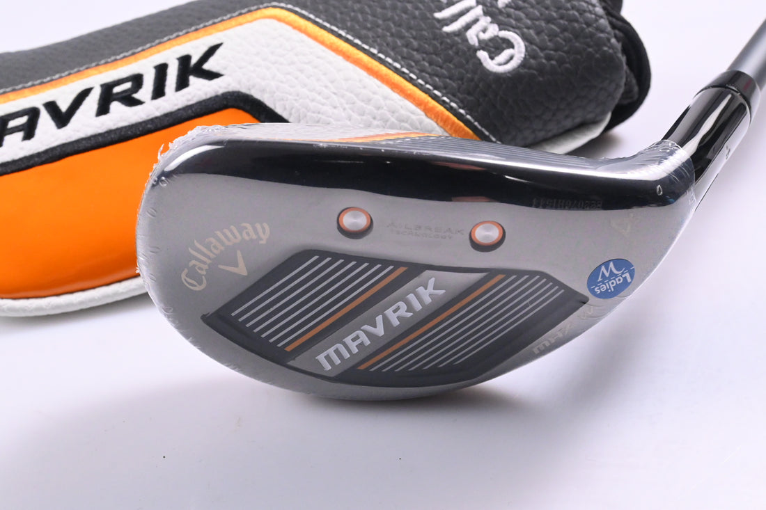 Ladies Callaway Mavrik Max #4 Hybrid / 24 Degree / Ladies Flex Catalyst 45 Shaft