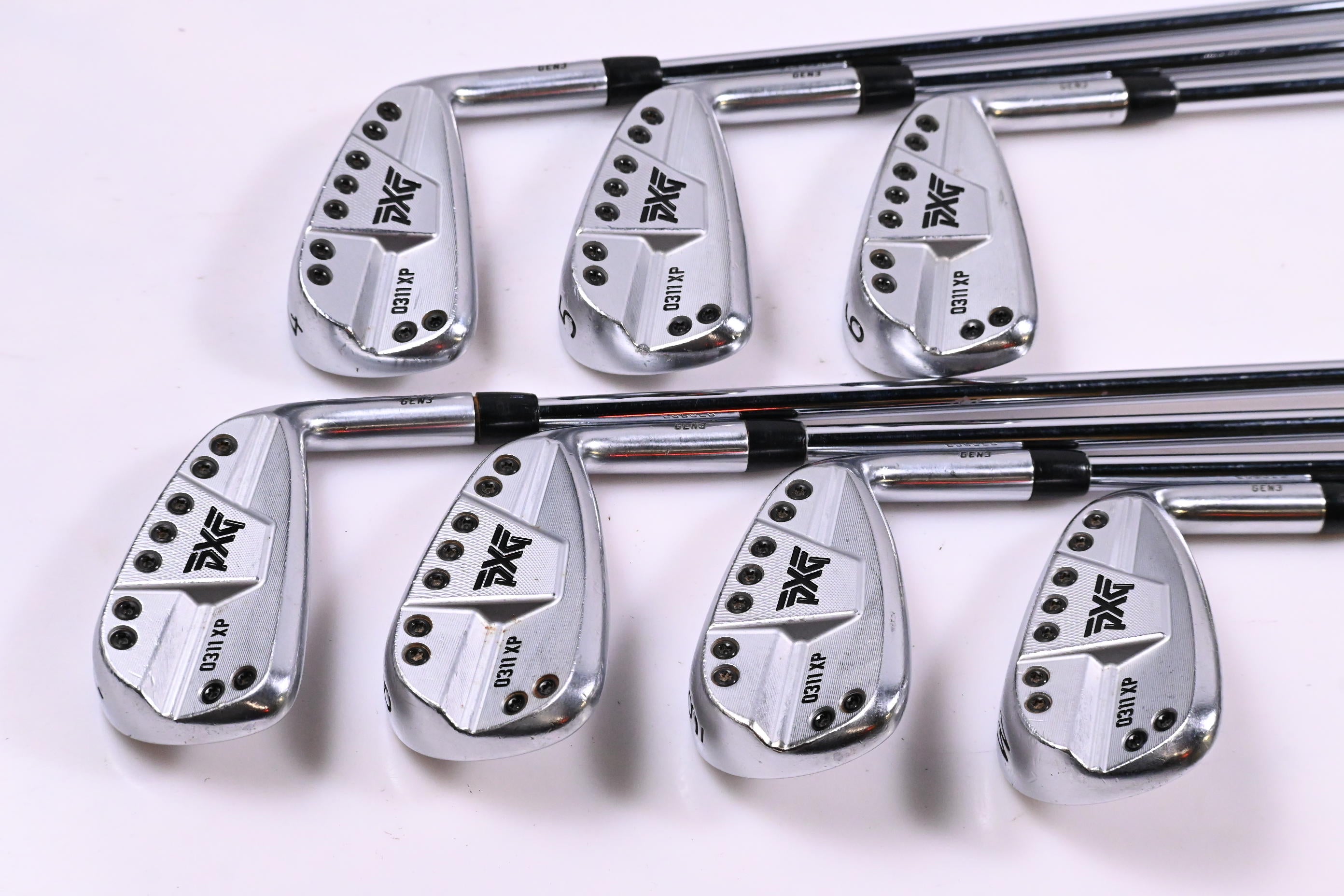 PXG 0311 XP Gen3 Irons / 4-PW / Regular Flex Elevate MPH 95 Shafts