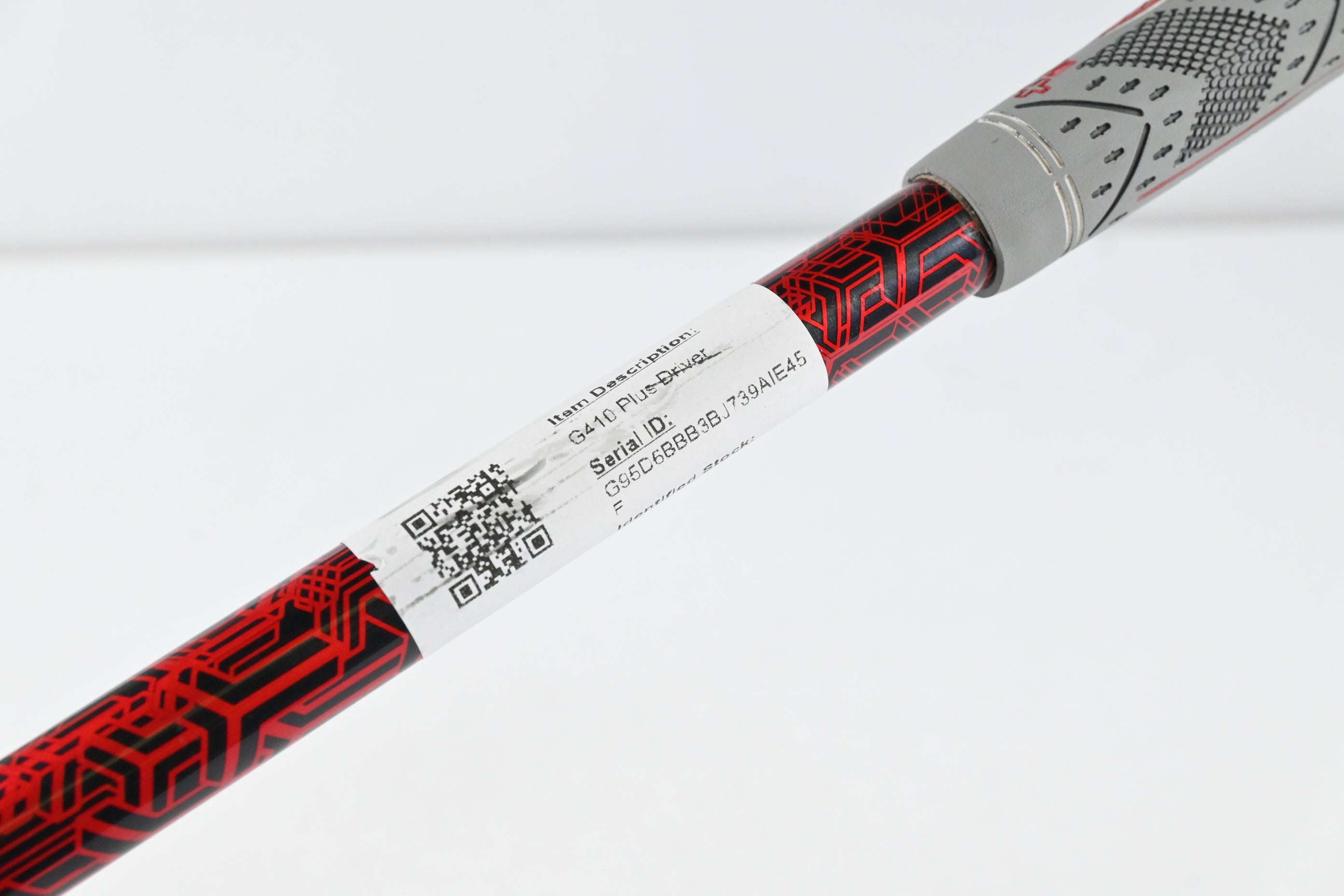 Ping G410 Plus Driver / 10.5 Degree / Stiff Flex Ping Alta CB Red 55 Shaft