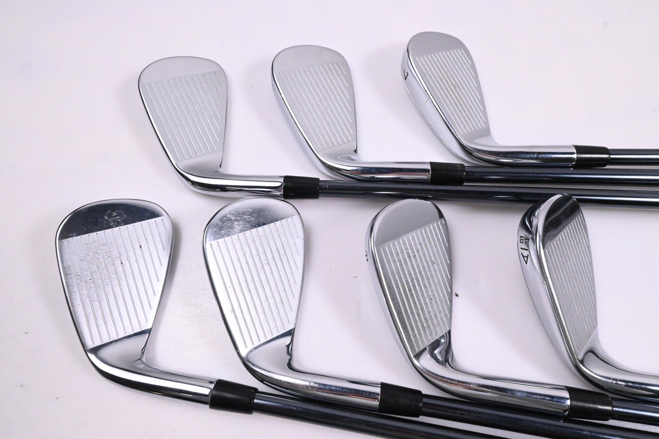 Callaway Rogue ST Pro Irons / 5-PW+GW / Stiff Flex UST Recoil Dart 75 Shafts