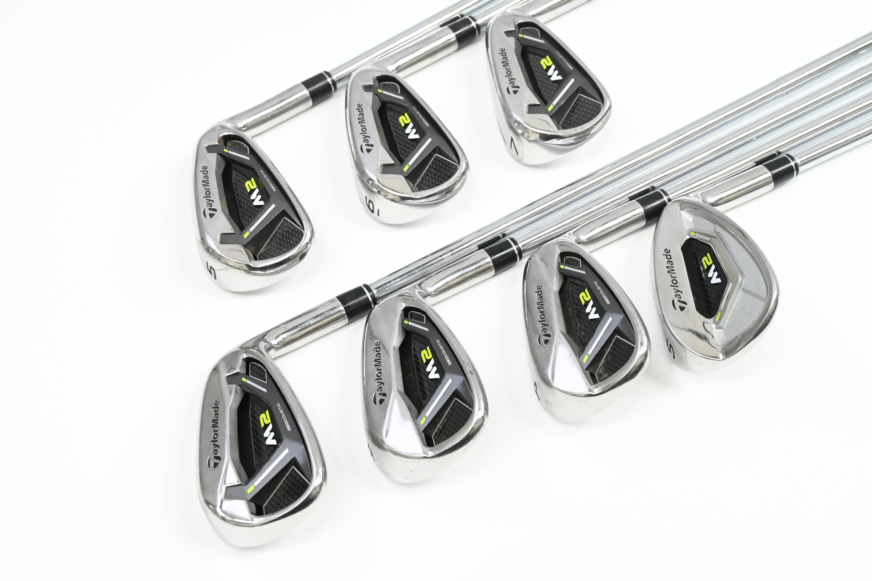 Taylormade M2 2017 Irons / 5-PW+SW / Regular Flex Taylormade Reax 88 Shafts