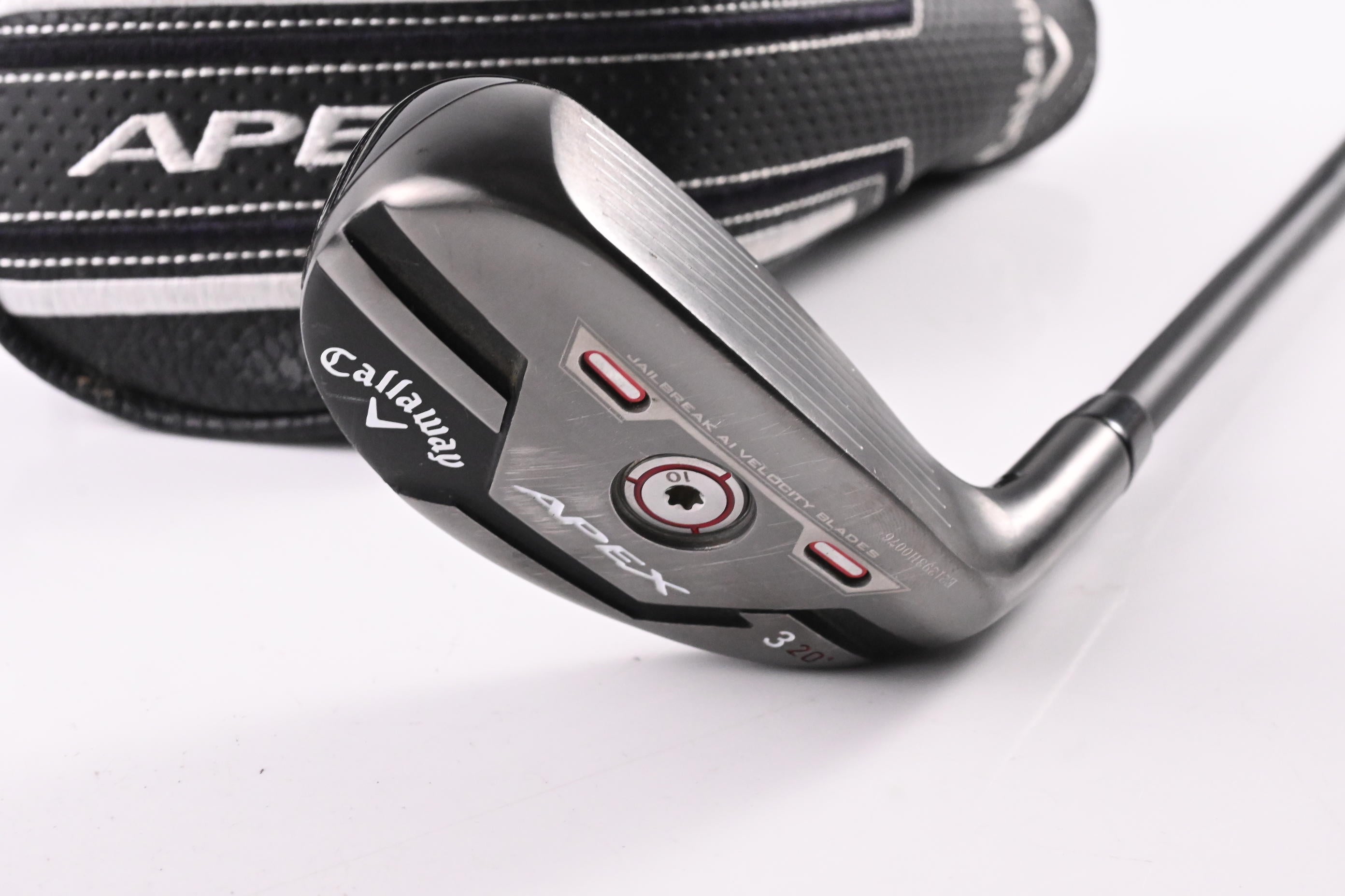 Callaway Apex Pro 21 #3 Hybrid / 20 Degree / Stiff Flex MMT 80 Shaft