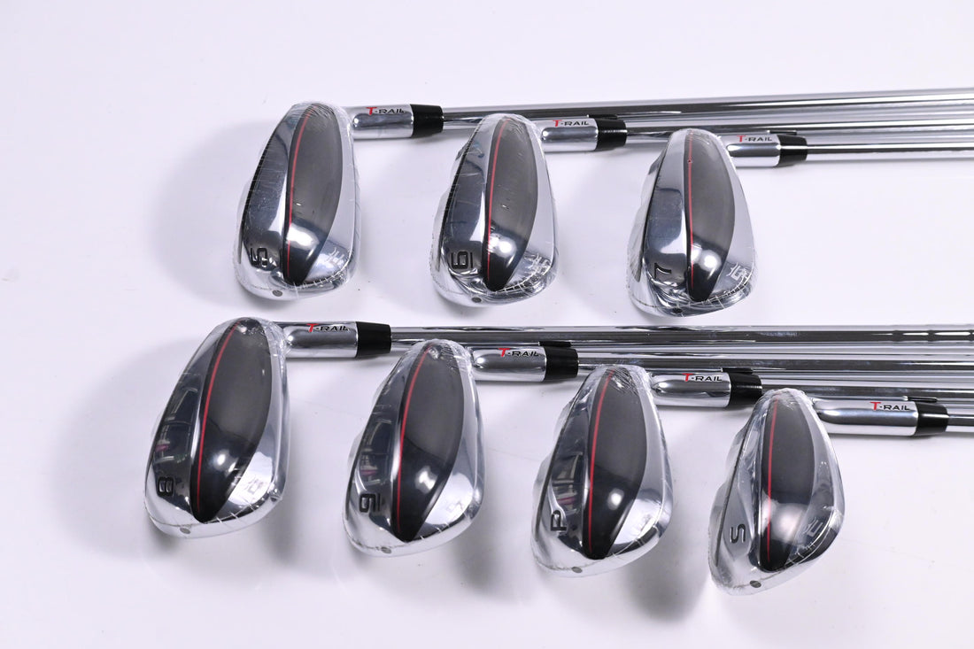 Cobra T-Rail 2024 Irons / 5-PW+SW / Regular Flex KBS Max 85 Shafts