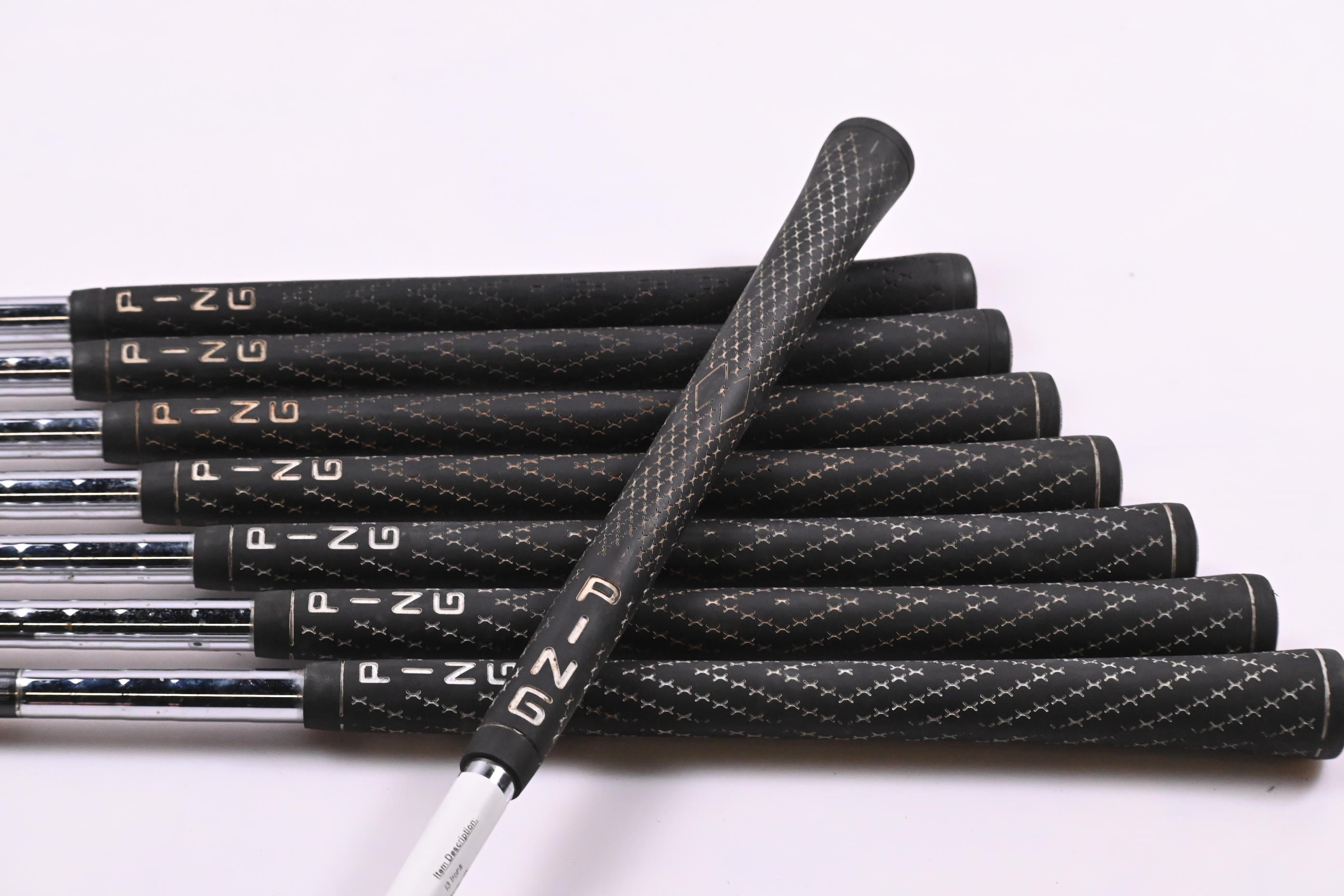 Ping i3 Irons / 3-PW / Blue Dot / Stiff Flex Ping JZ Shafts