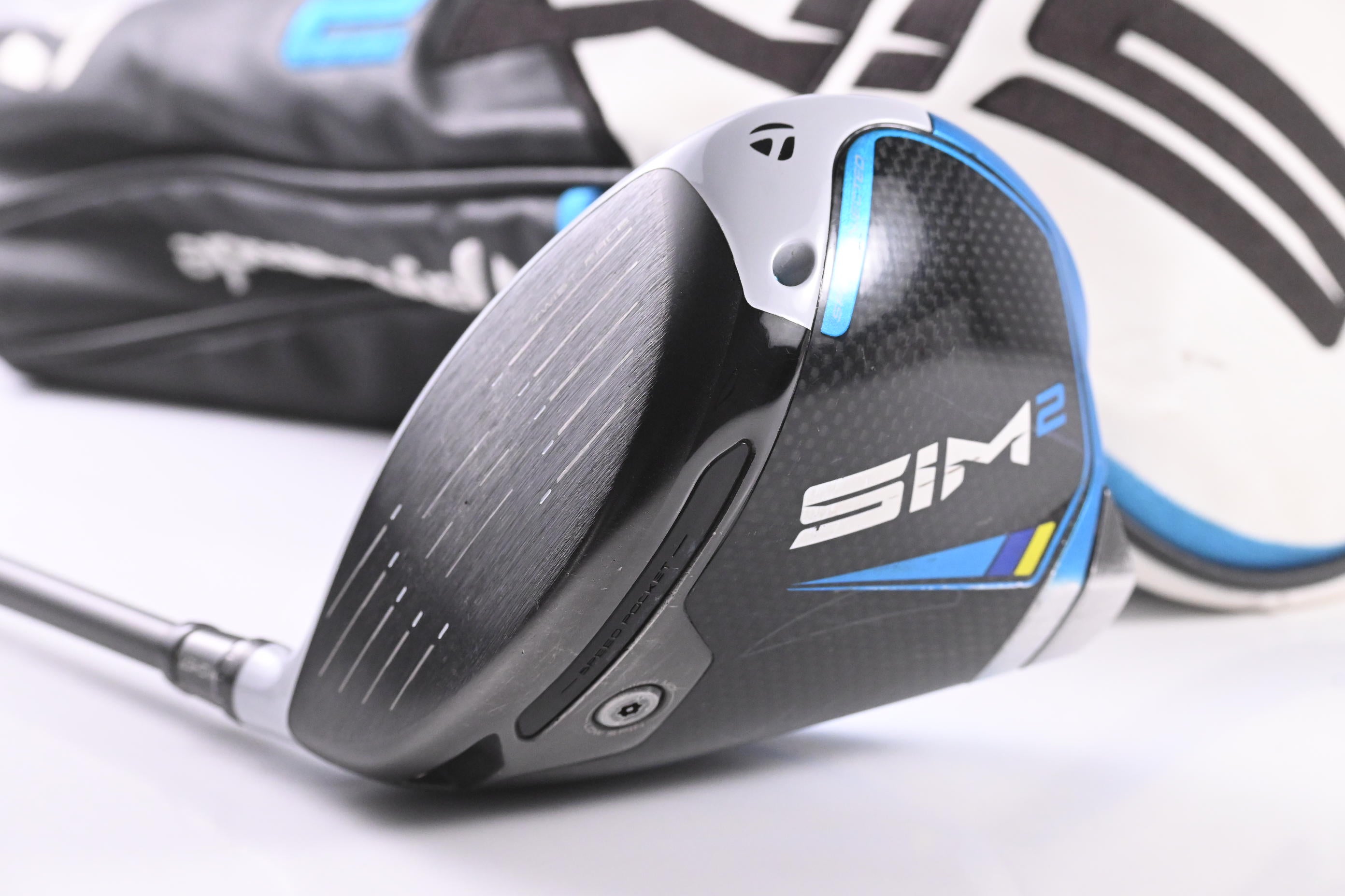 Left Hand Taylormade SIM2 Driver / 10.5 Degree / Stiff Flex Aldila Tour ATX65