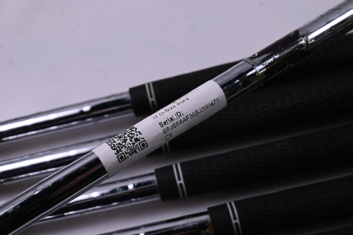 Ping i3 O-Size Irons / 3-PW / Red Dot / Stiff Flex Ping JZ Shafts