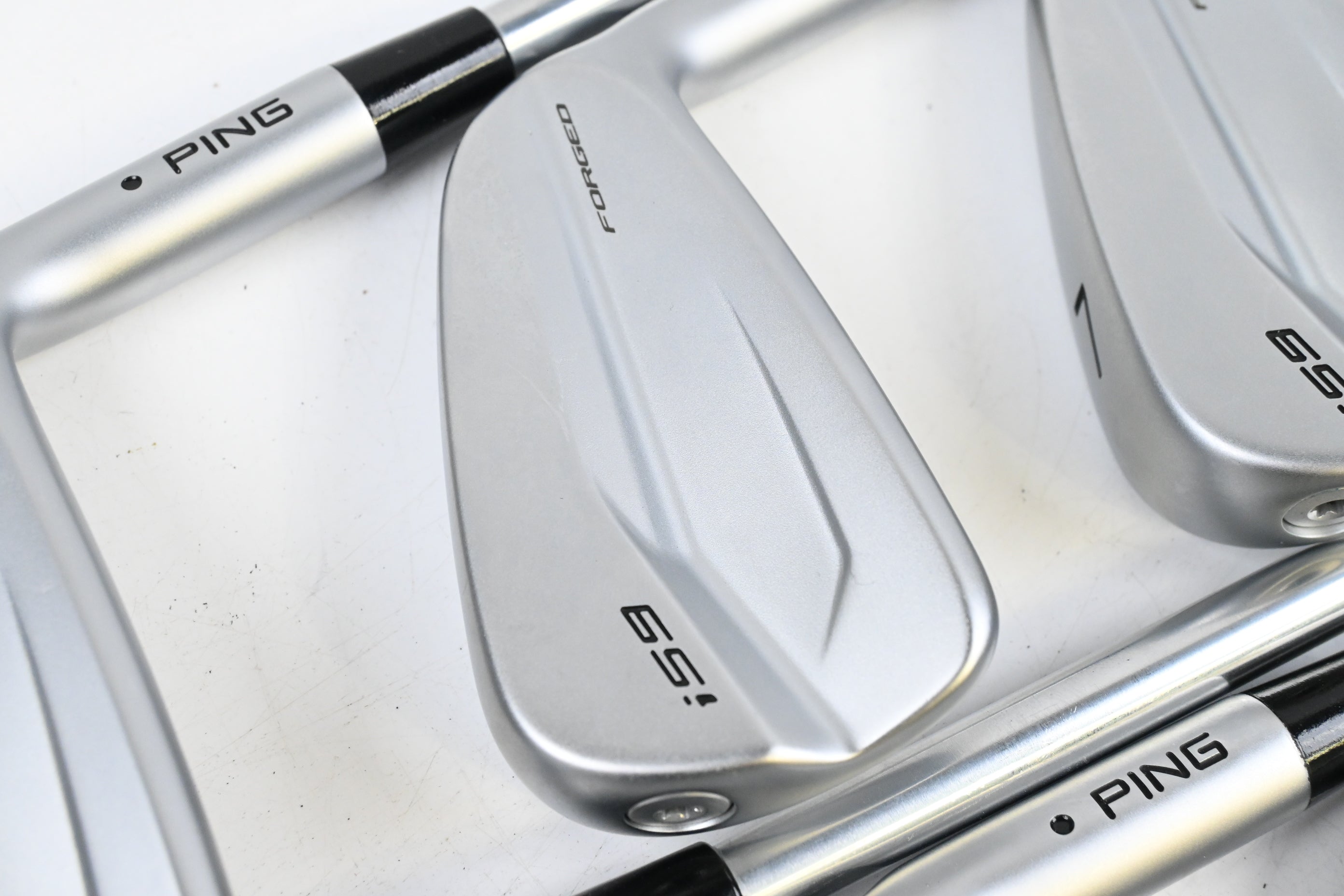 Ping i59 Irons / 5-PW / Black Dot / Stiff Flex Project X LS 120 Shafts