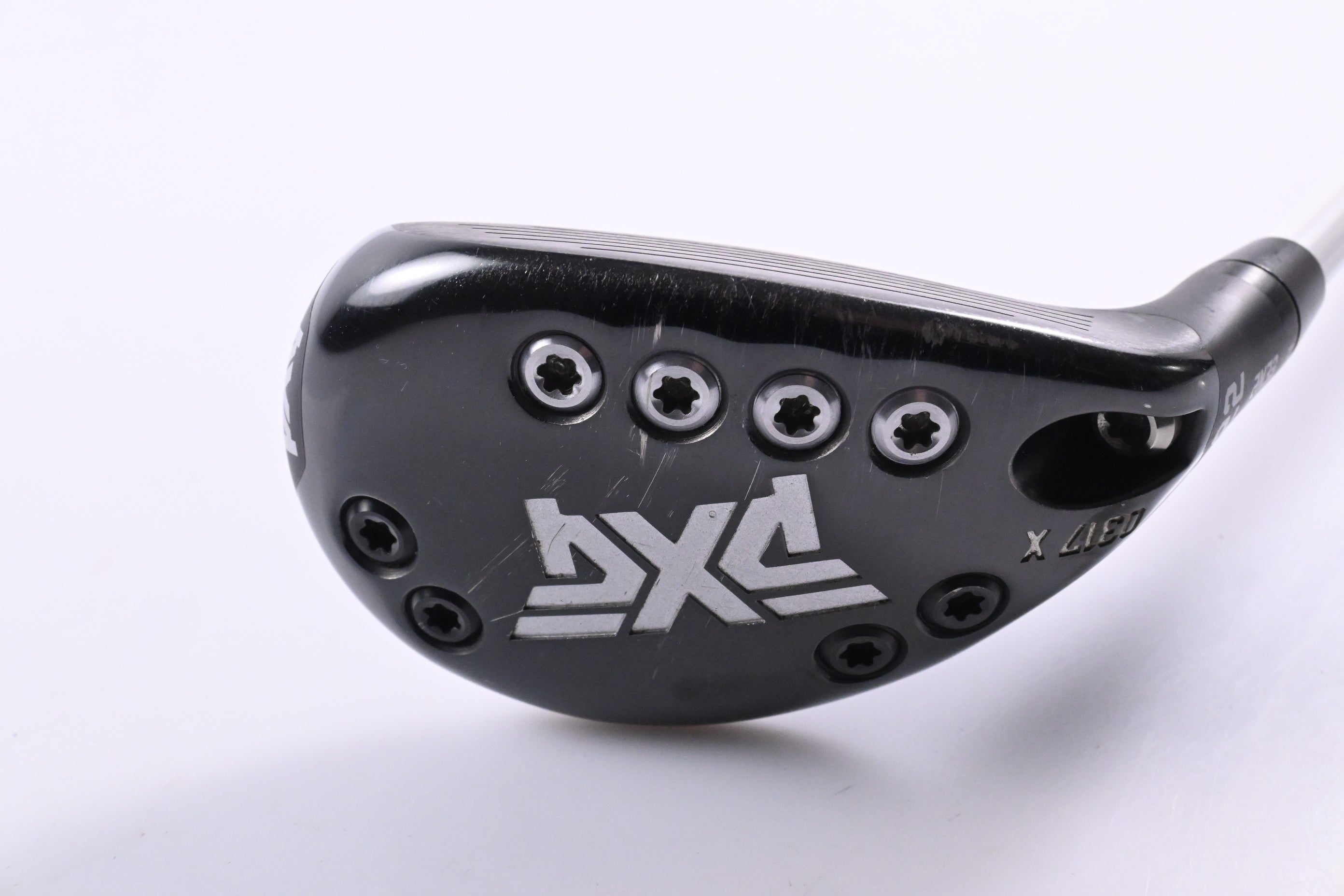 PXG 0317 X Gen2 #4 Hybrid / 22 Degree / Stiff Flex VA Composites Raijin 48 Shaft