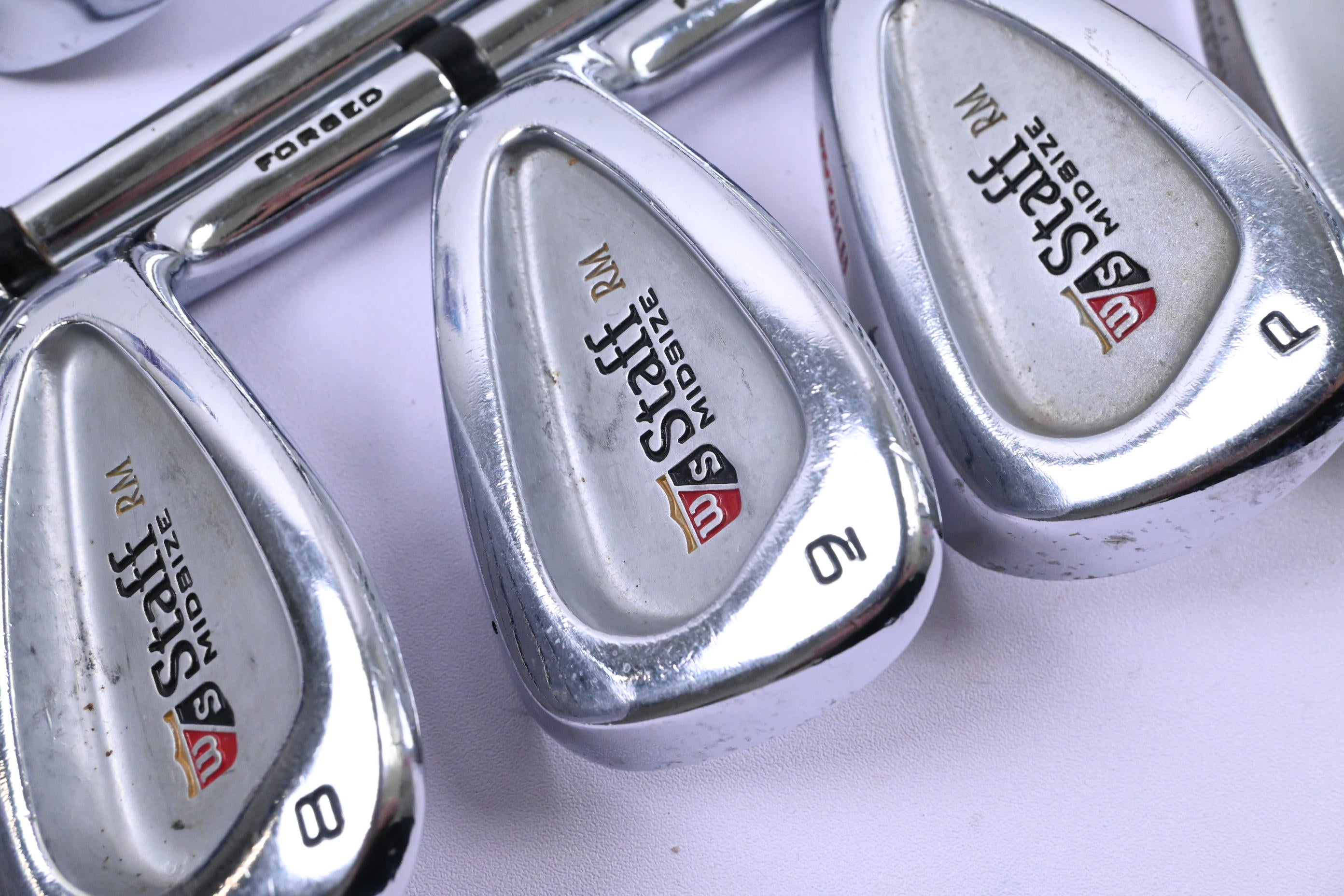 Wilson RM Forged Irons / 3-PW+SW / Regular Flex Wilson FatShaft Shafts