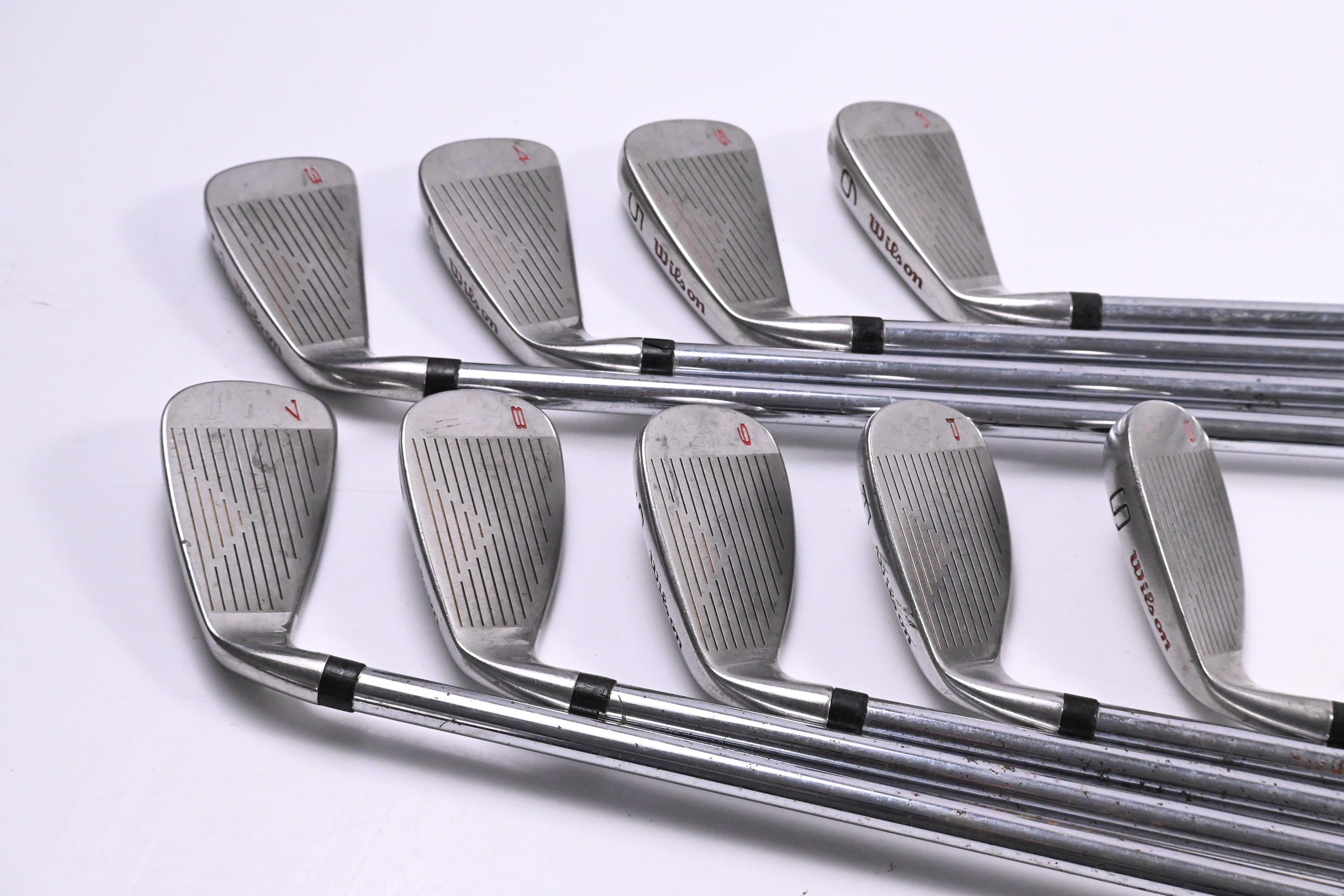 Wilson Fat Shaft Irons / 3-PW+SW / Stiff Flex Wilson Fat Shaft Shafts