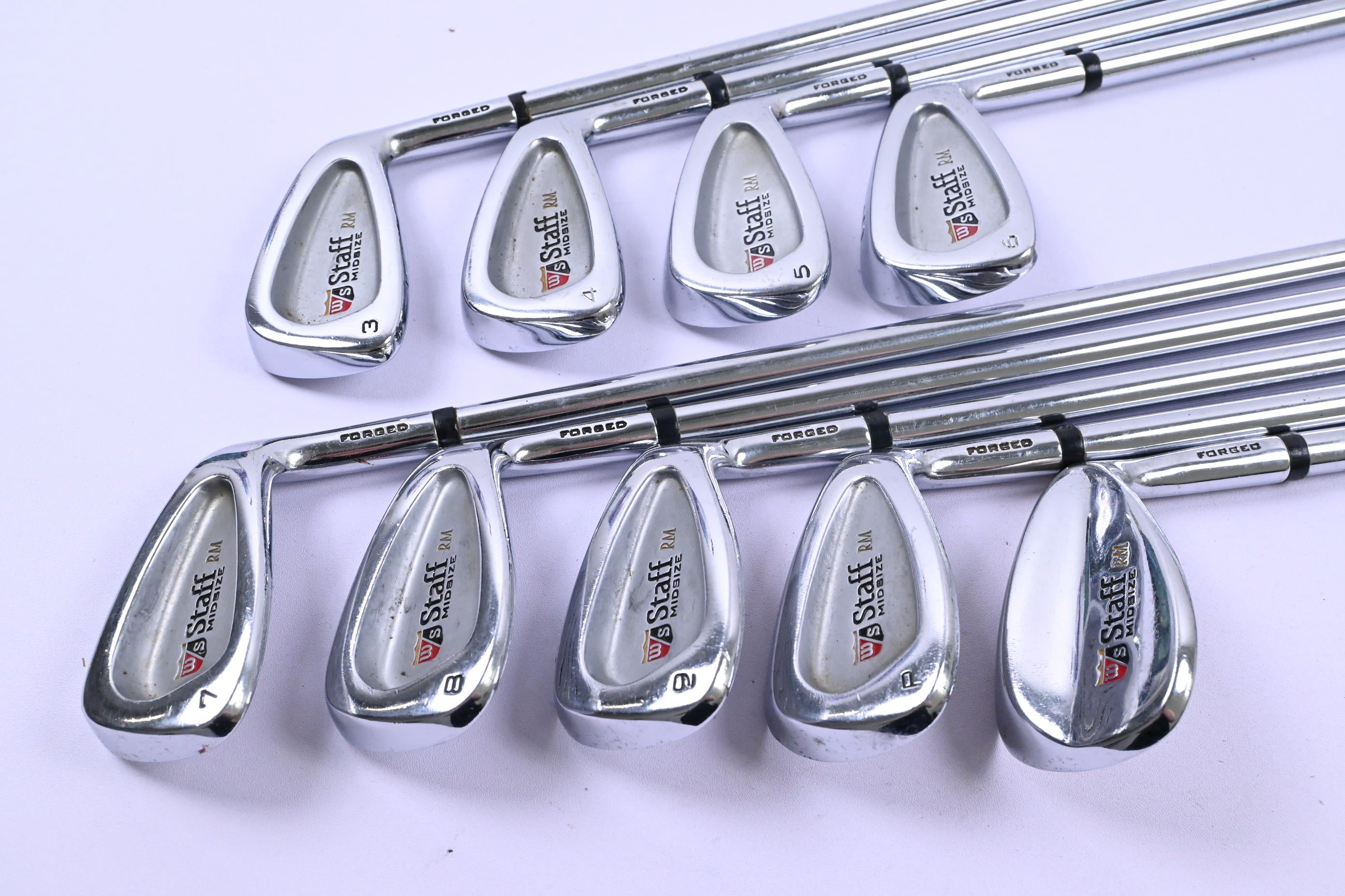 Wilson RM Forged Irons / 3-PW+SW / Regular Flex Wilson FatShaft Shafts