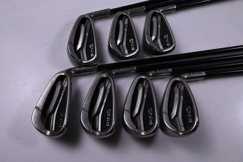 Ping G25 Irons / 5-PW+SW / Black Dot / Senior Flex Ping TFC 189 Shafts
