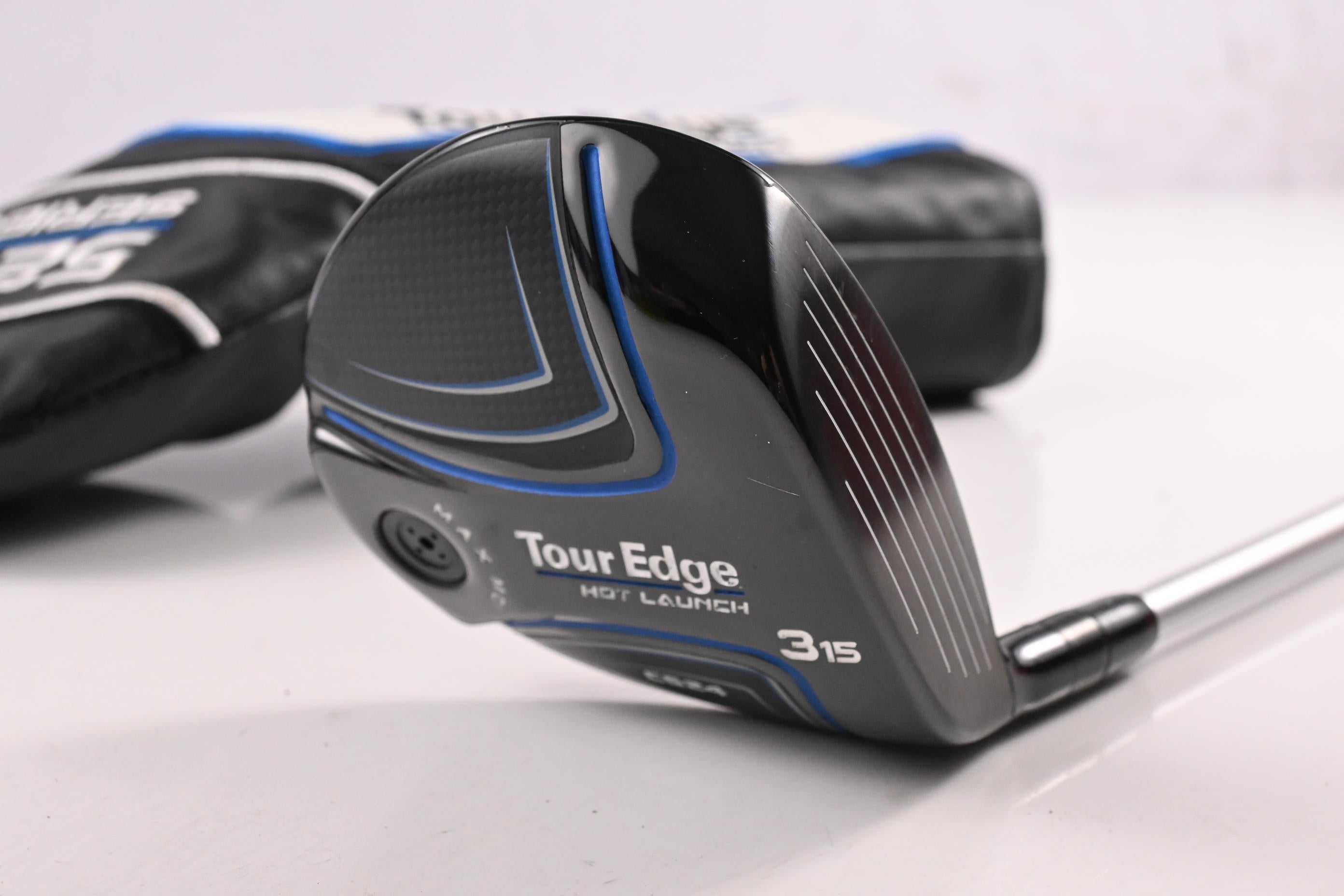 Tour Edge Hot Launch C524 #3 Wood / 15 Degree / Stiff Flex Aldila Ascent Blue 55