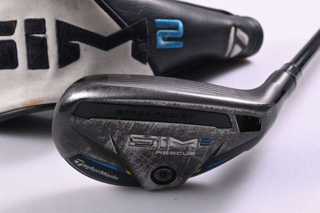 Taylormade SIM2 #3 Hybrid / 19.5 Degree / Stiff Flex Tensei AV Raw Blue 80 Shaft