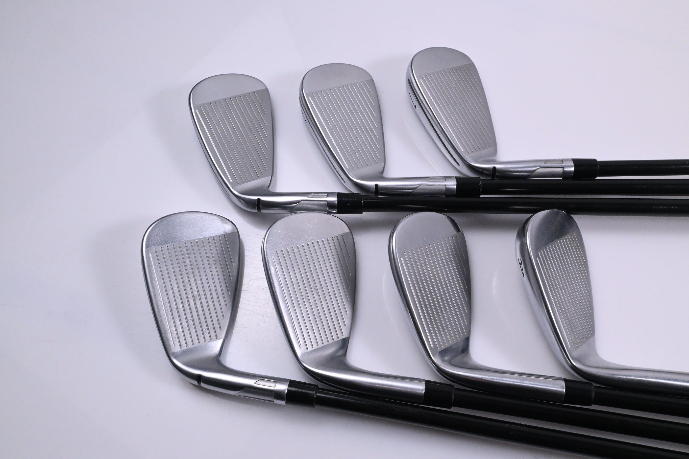 Taylormade Qi Irons / 5-PW+AW / Regular Flex Fujikura Ventus TR Blue 6 Shafts