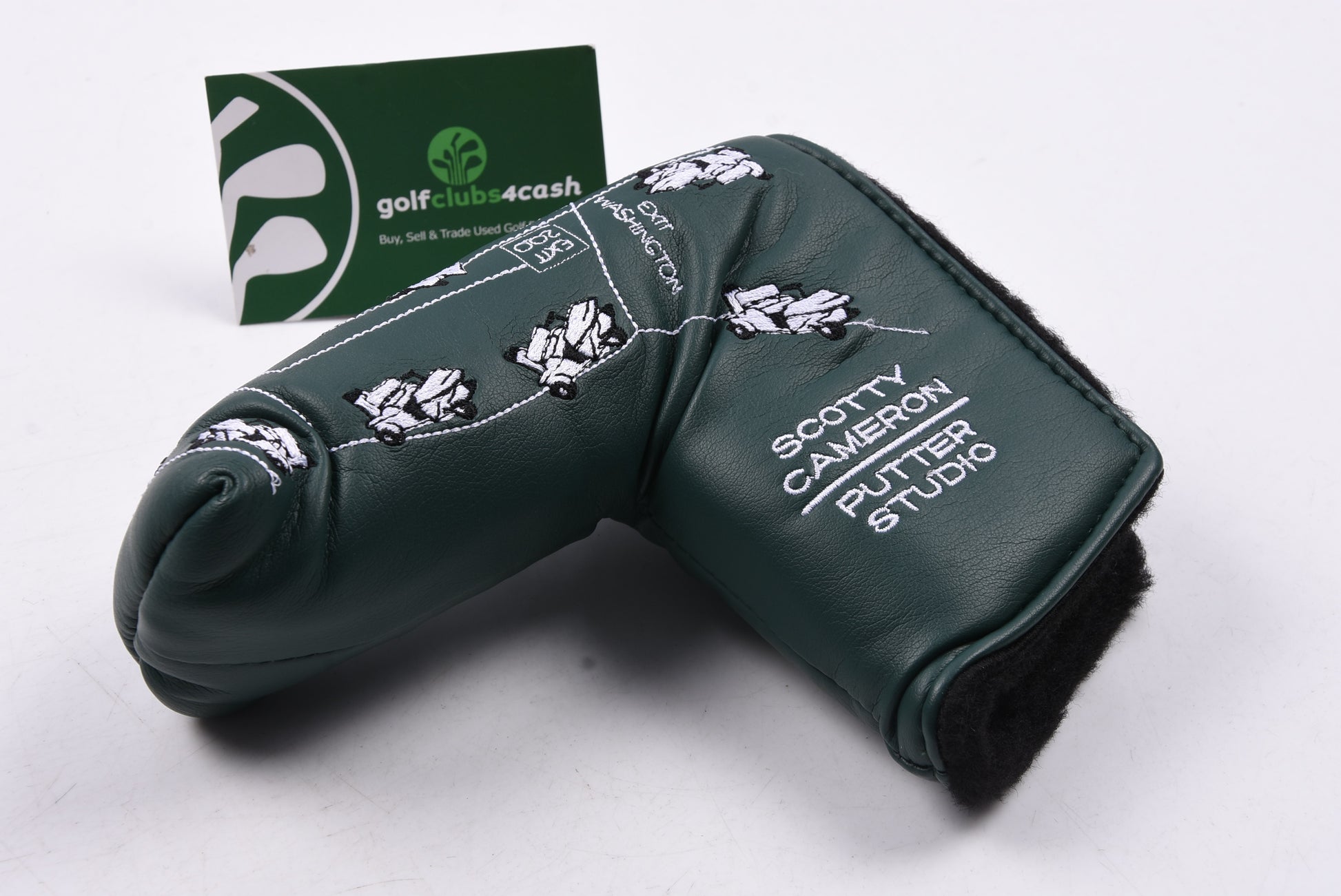 Scotty Cameron 2004 Road To Augusta Georgia / Green / Putter Headcover