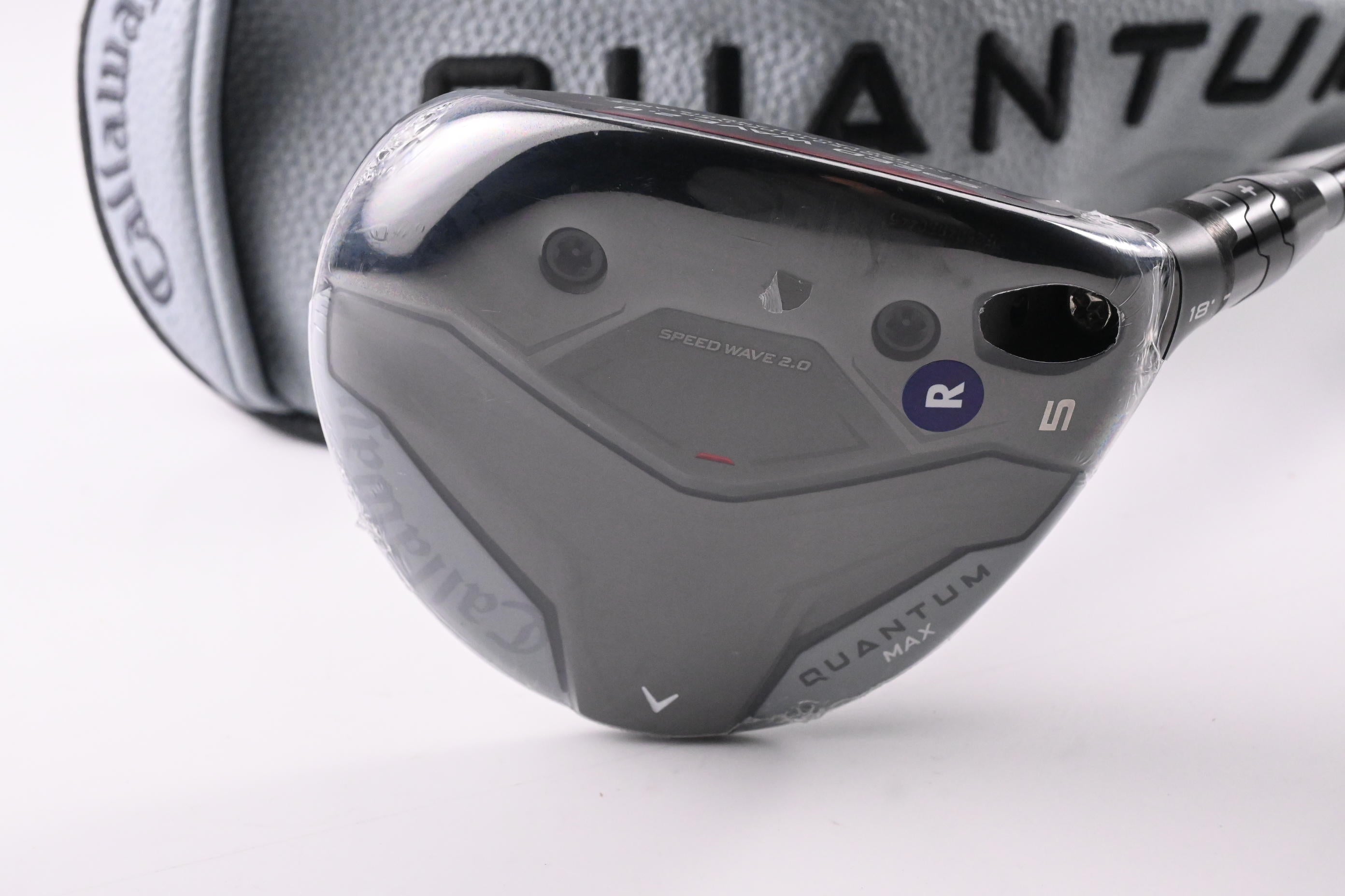 Callaway Quantum Max #5 Wood / 18 Degree / Regular Flex Denali Frost Silver 60