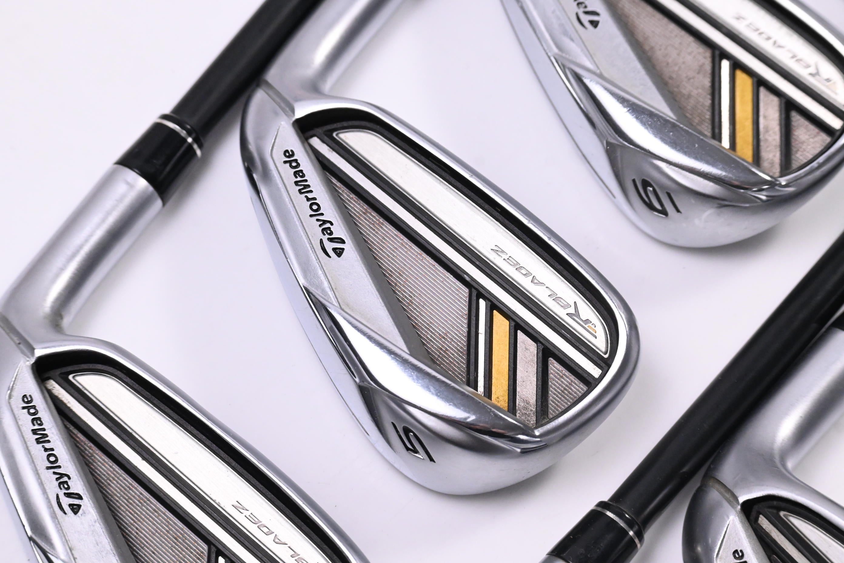 Taylormade Rocketbladez Irons / 4-PW+SW / Senior Flex Rocketfuel 65 Shafts