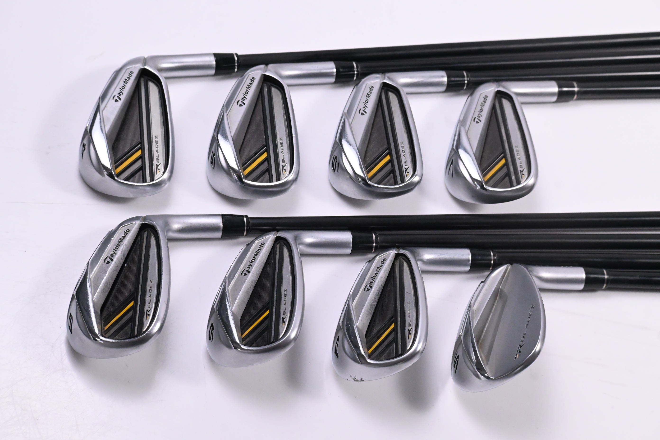 Taylormade Rocketbladez Irons / 4-PW+SW / Senior Flex Rocketfuel 65 Shafts