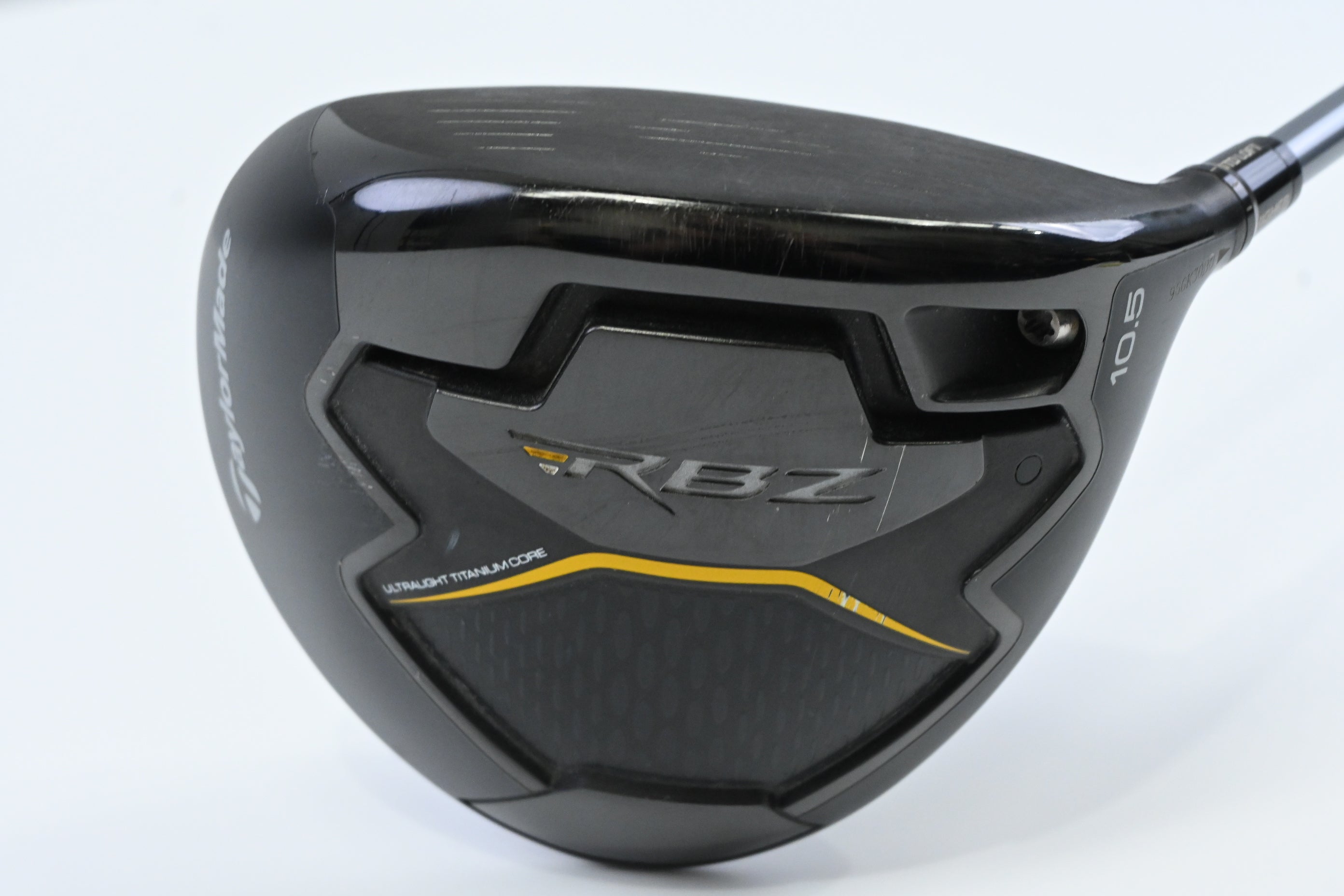 Taylormade RBZ Black Driver / 10.5 Degree / Regular Flex Matrix X4 White Tie 55