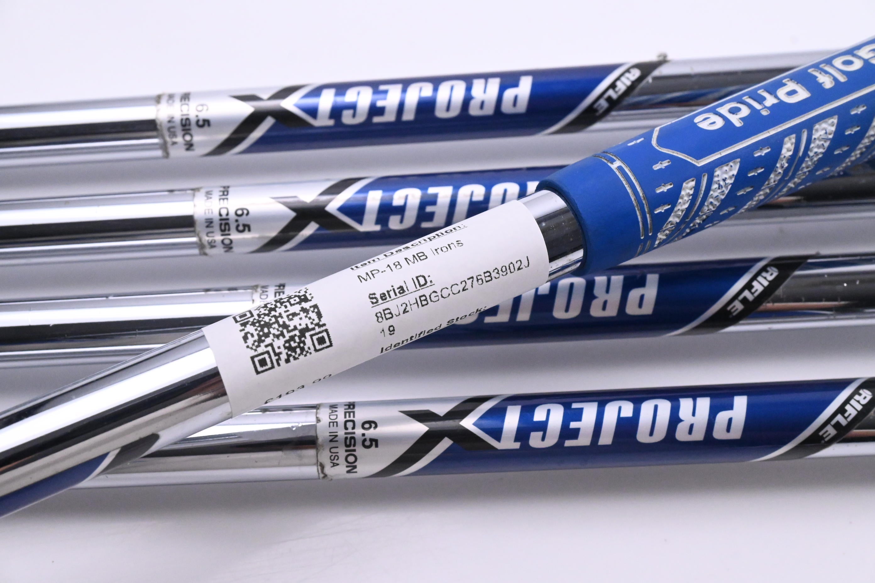 Mizuno MP-18 MB Irons / 6-PW / X-Flex Project X Shafts