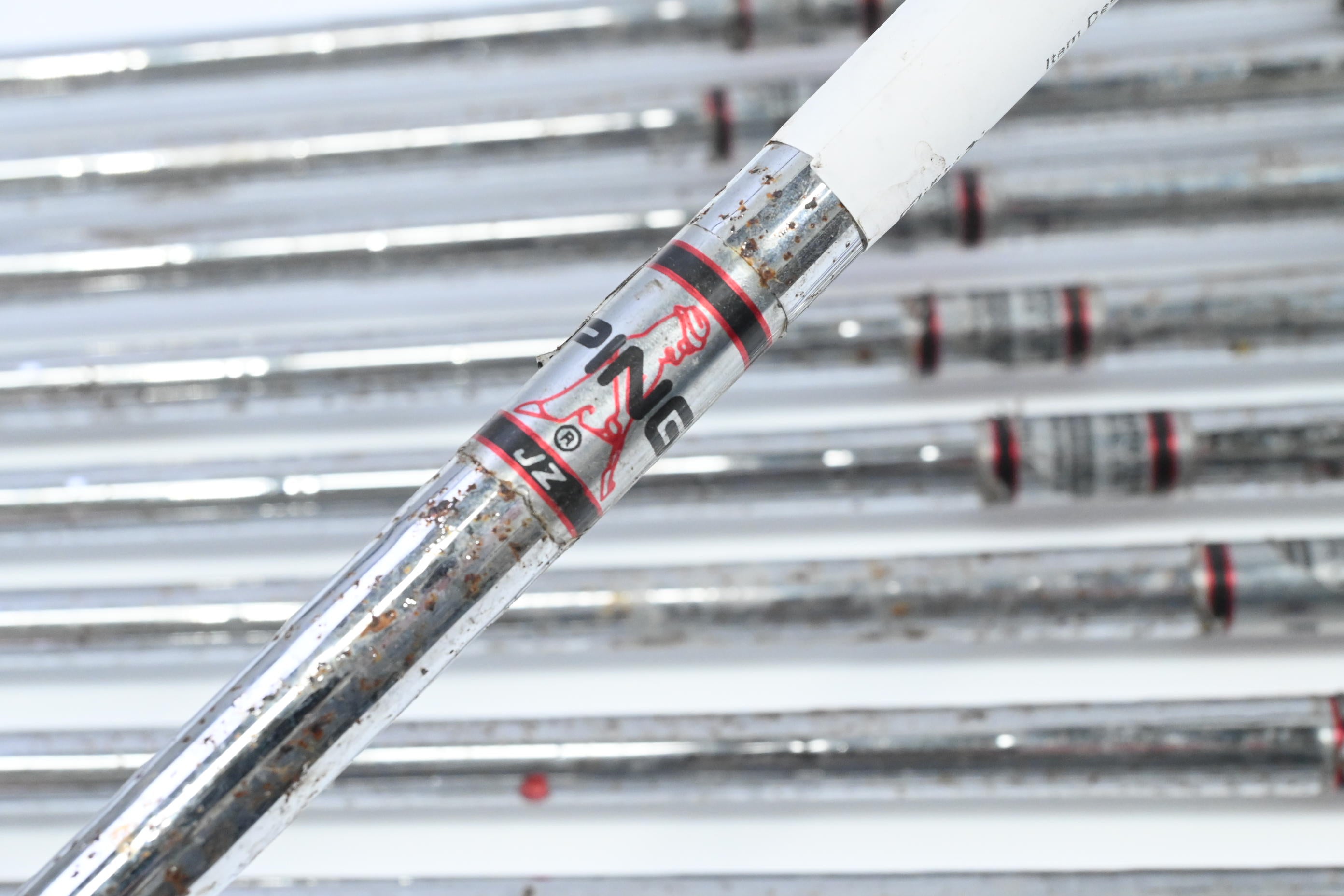 Ping Zing Irons / 3-PW+SW / Black Dot / Stiff Flex Ping JZ Steel Shafts