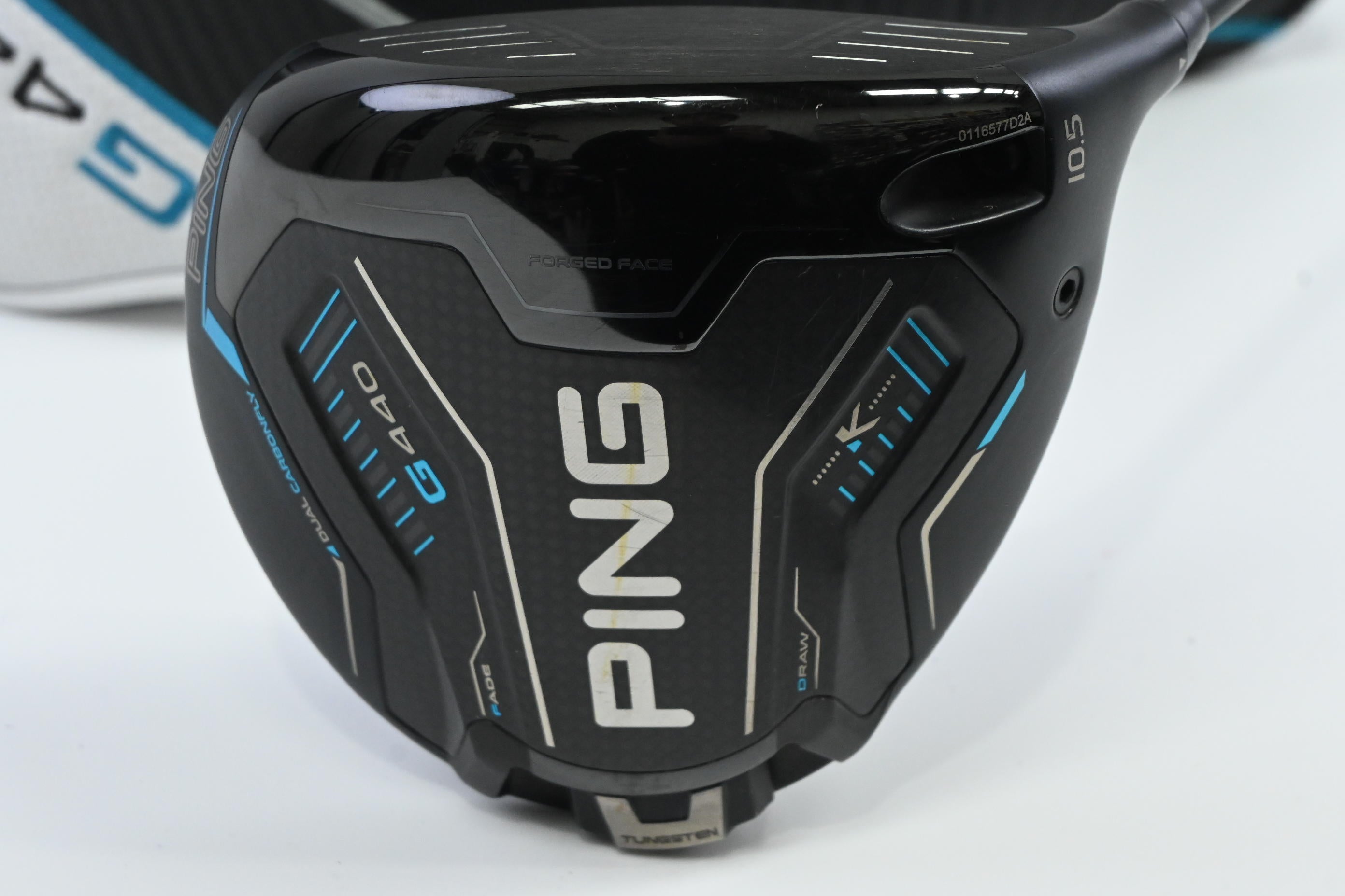 Ping G440 K Driver / 10.5 Degree / Stiff Flex Ping Alta CB Blue 50 Shaft