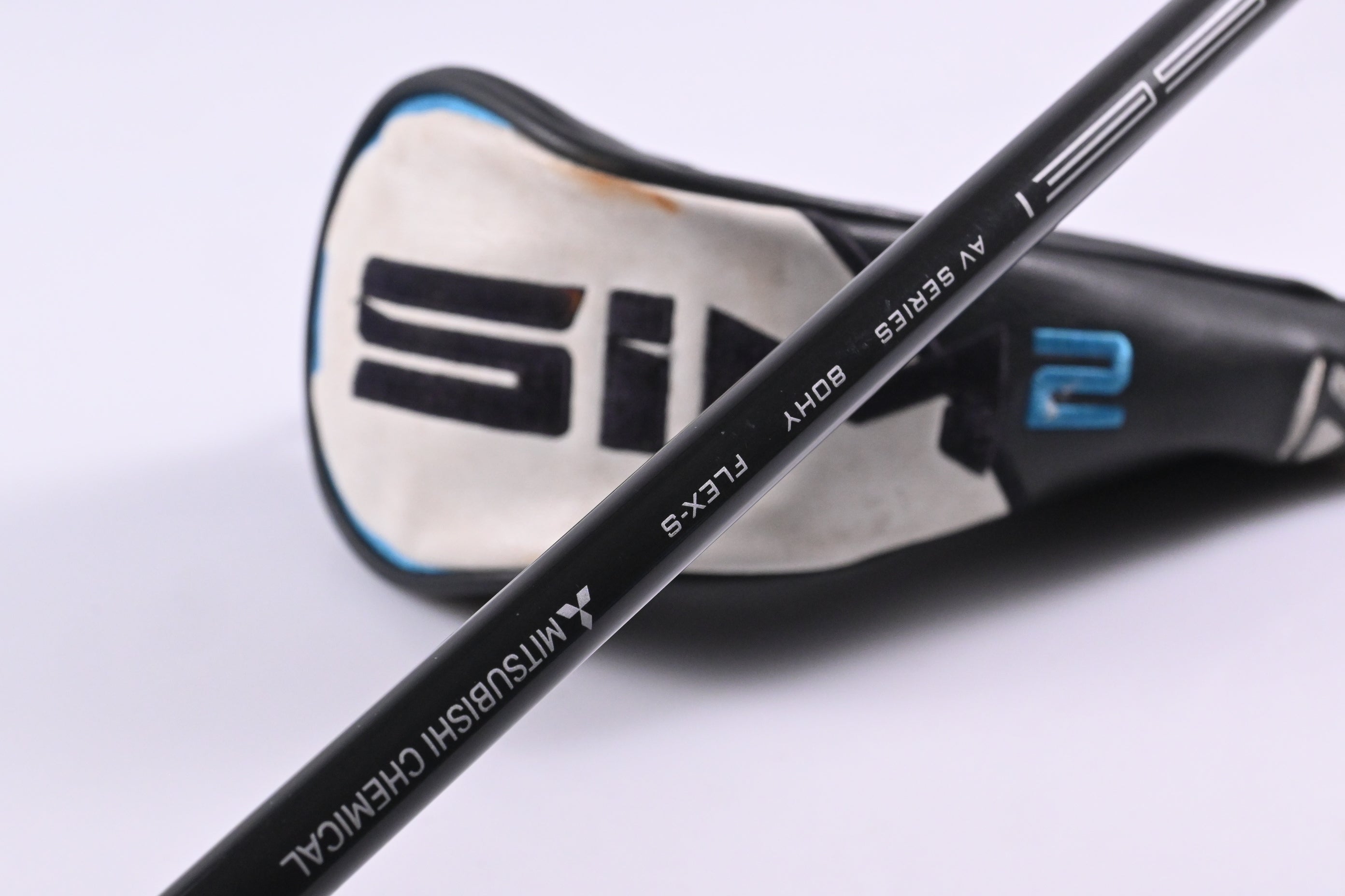 Taylormade SIM2 #3 Hybrid / 19.5 Degree / Stiff Flex Tensei AV Raw Blue 80 Shaft
