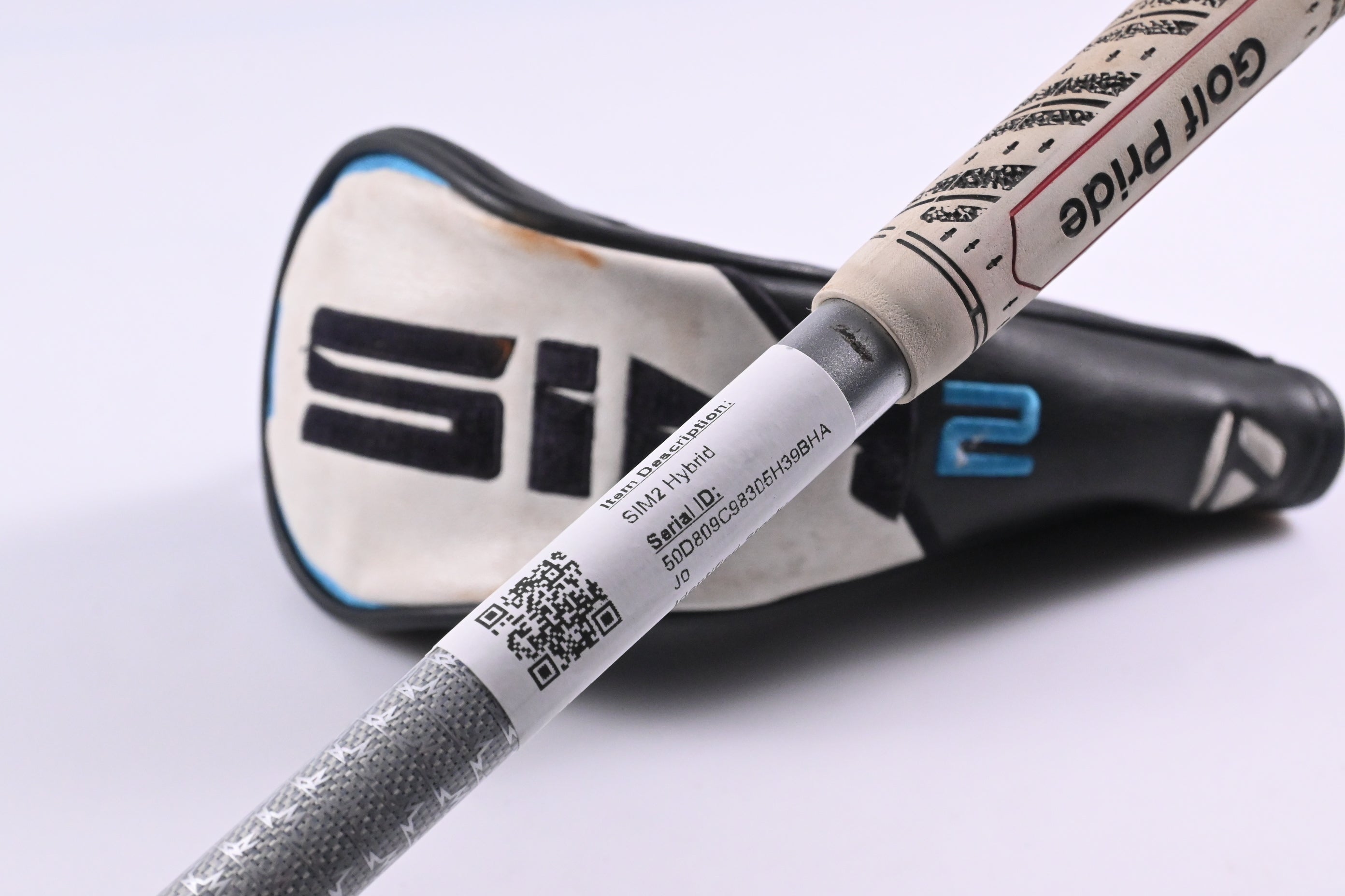 Taylormade SIM2 #3 Hybrid / 19.5 Degree / Stiff Flex Tensei AV Raw Blue 80 Shaft