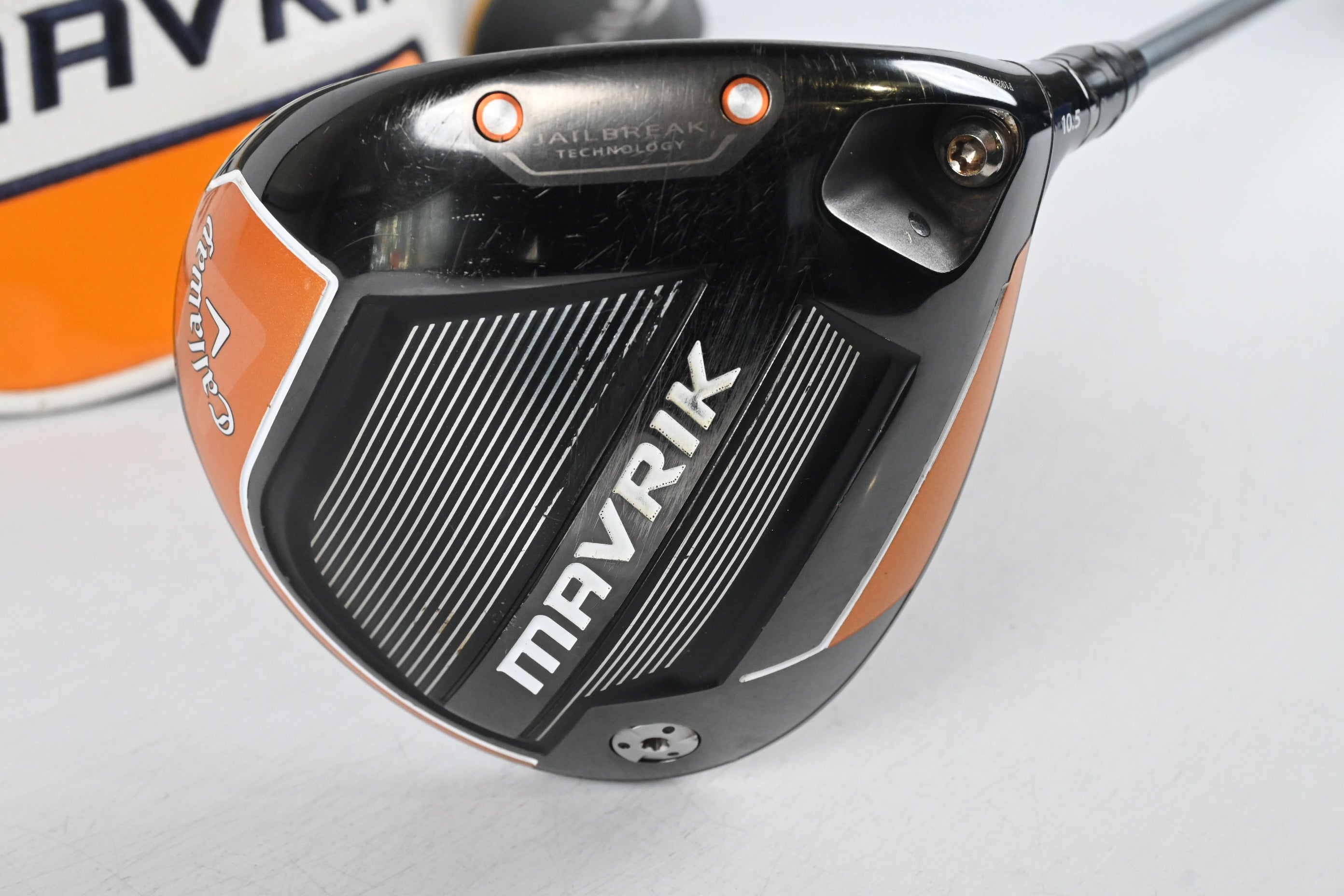 Callaway Mavrik Driver / 10.5 Degree / Regular Flex HZRDUS T800 Orange 55 Shaft