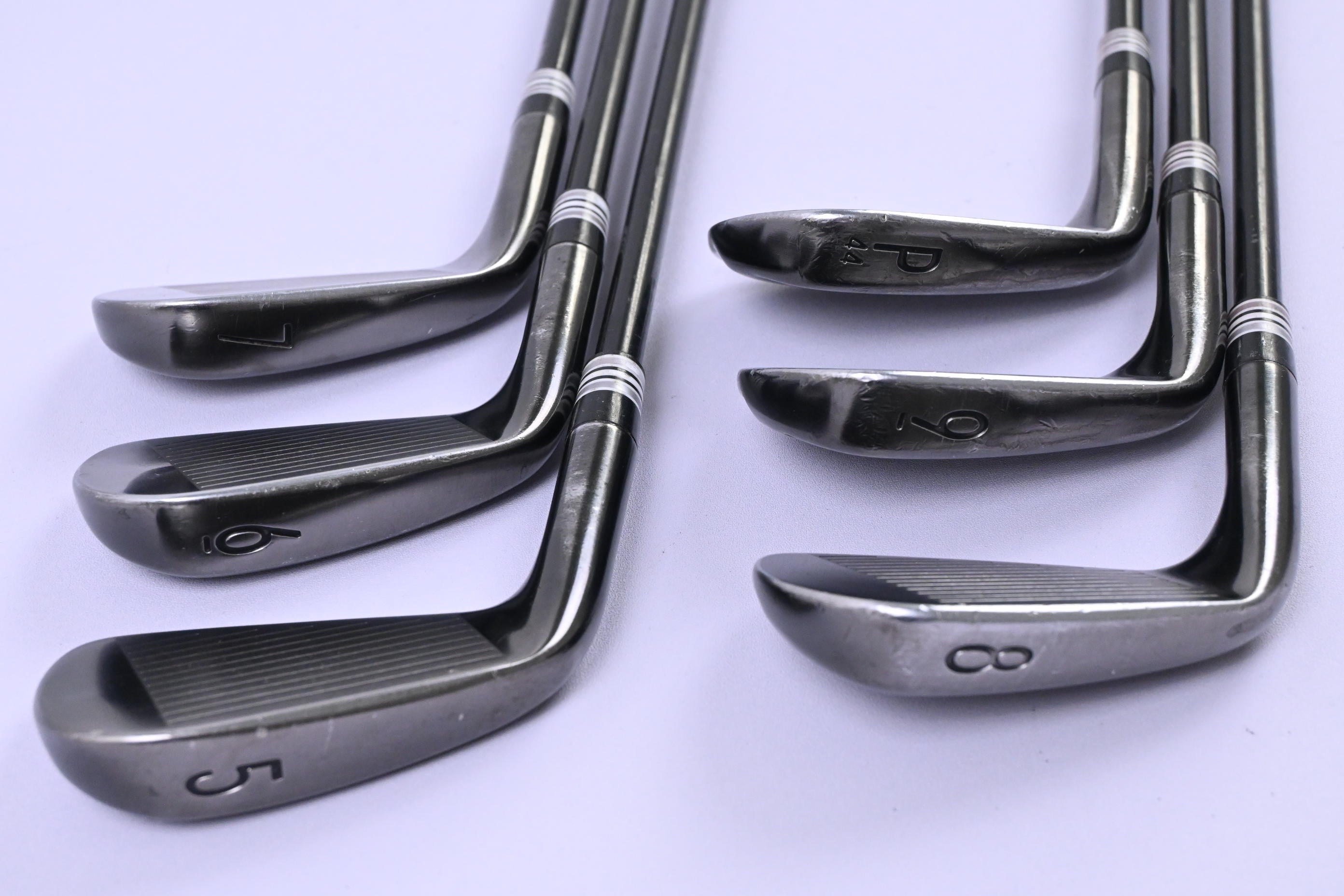 Titleist T100.S Ltd Edition Black Irons / 5-PW / Stiff Flex AMT S300 Shafts