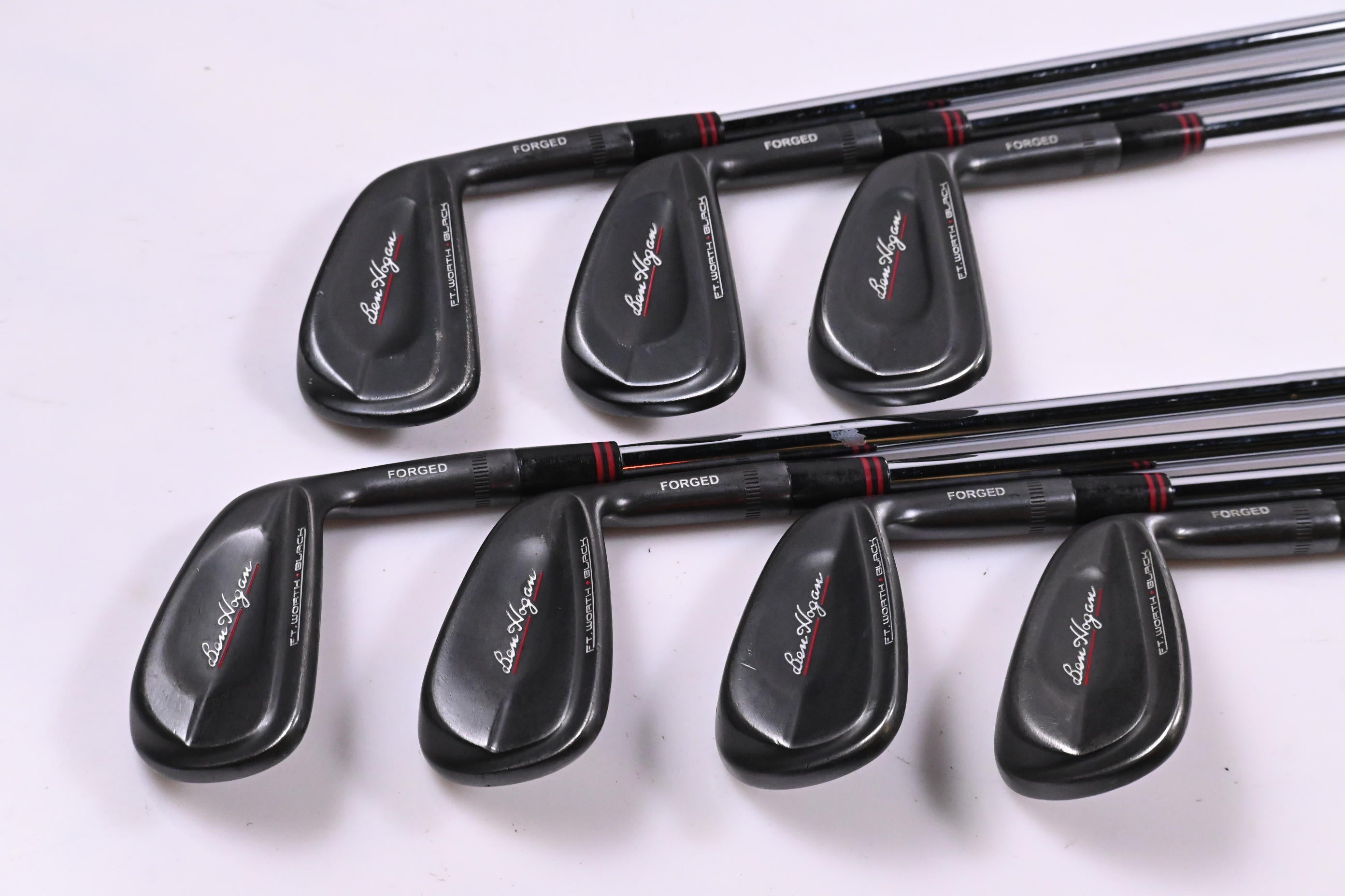 Ben Hogan FT. Worth 15 Irons / 4-PW / Stiff Flex Dynamic Gold S300 Shafts