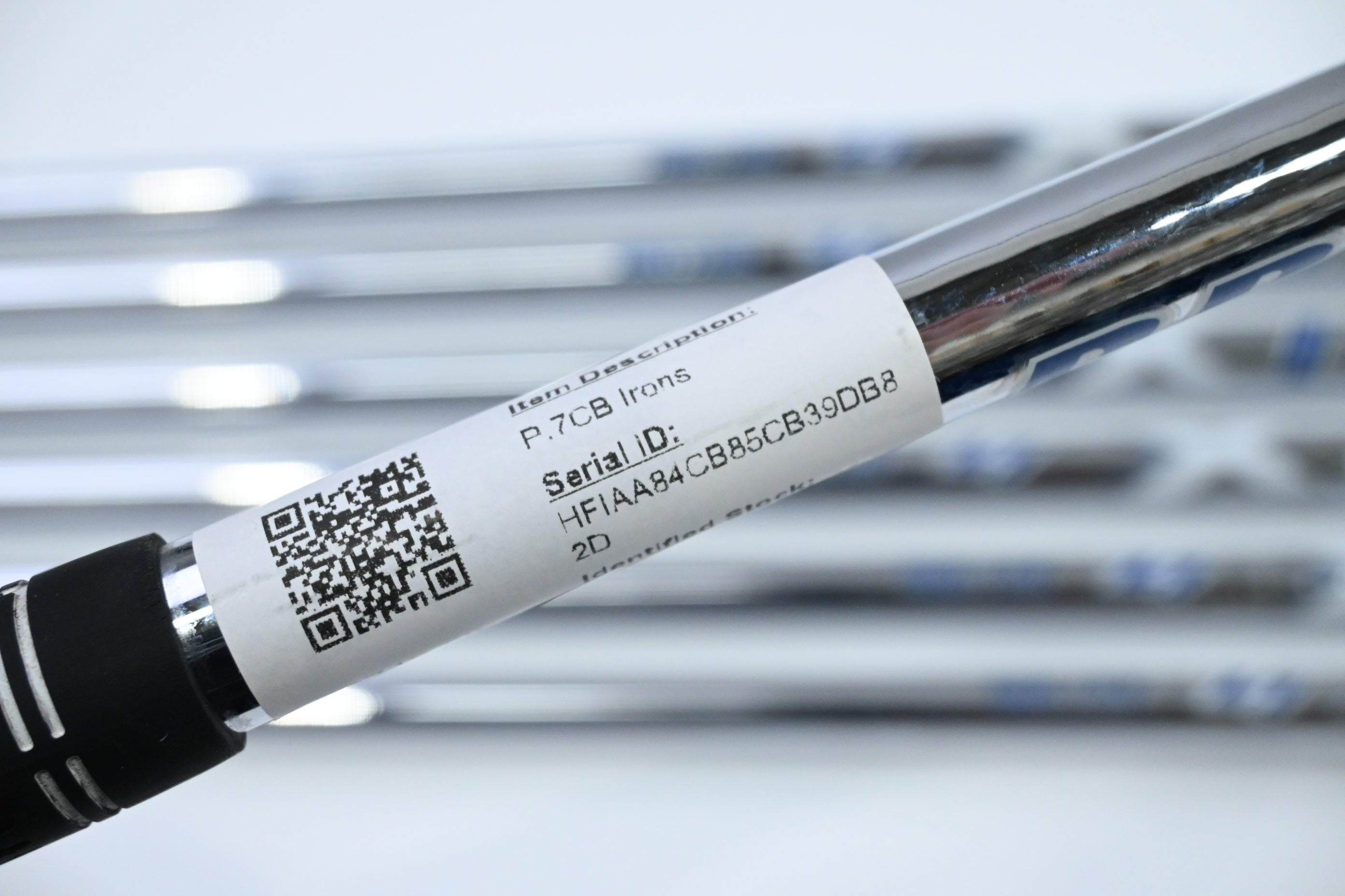 Taylormade P.7CB Irons / 4-PW / Stiff Flex Project X LZ 120 Shafts