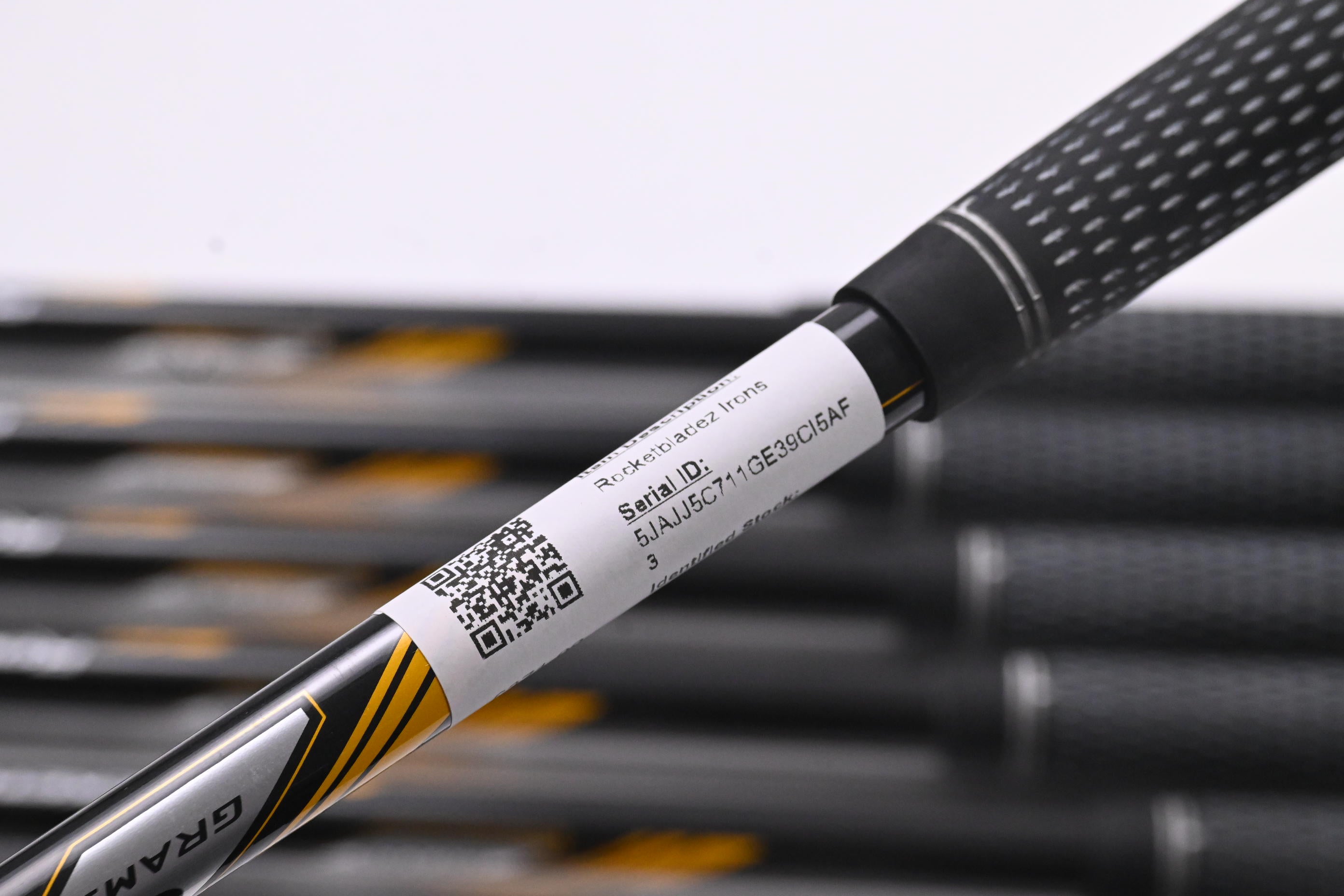 Taylormade Rocketbladez Irons / 4-PW+SW / Senior Flex Rocketfuel 65 Shafts