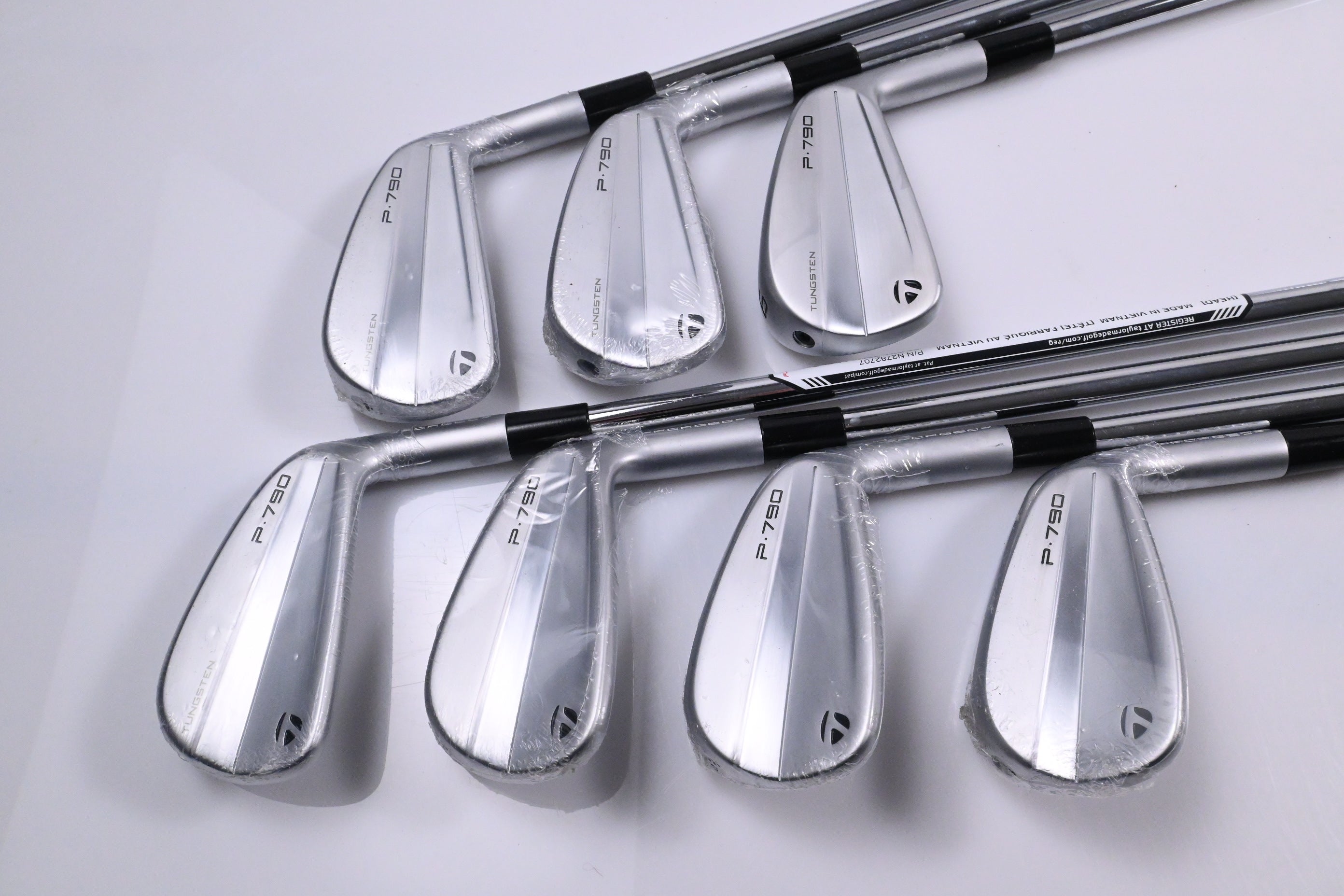 Taylormade P790 2023 Irons / 4-PW / Regular Flex KBS Tour Lite Shafts