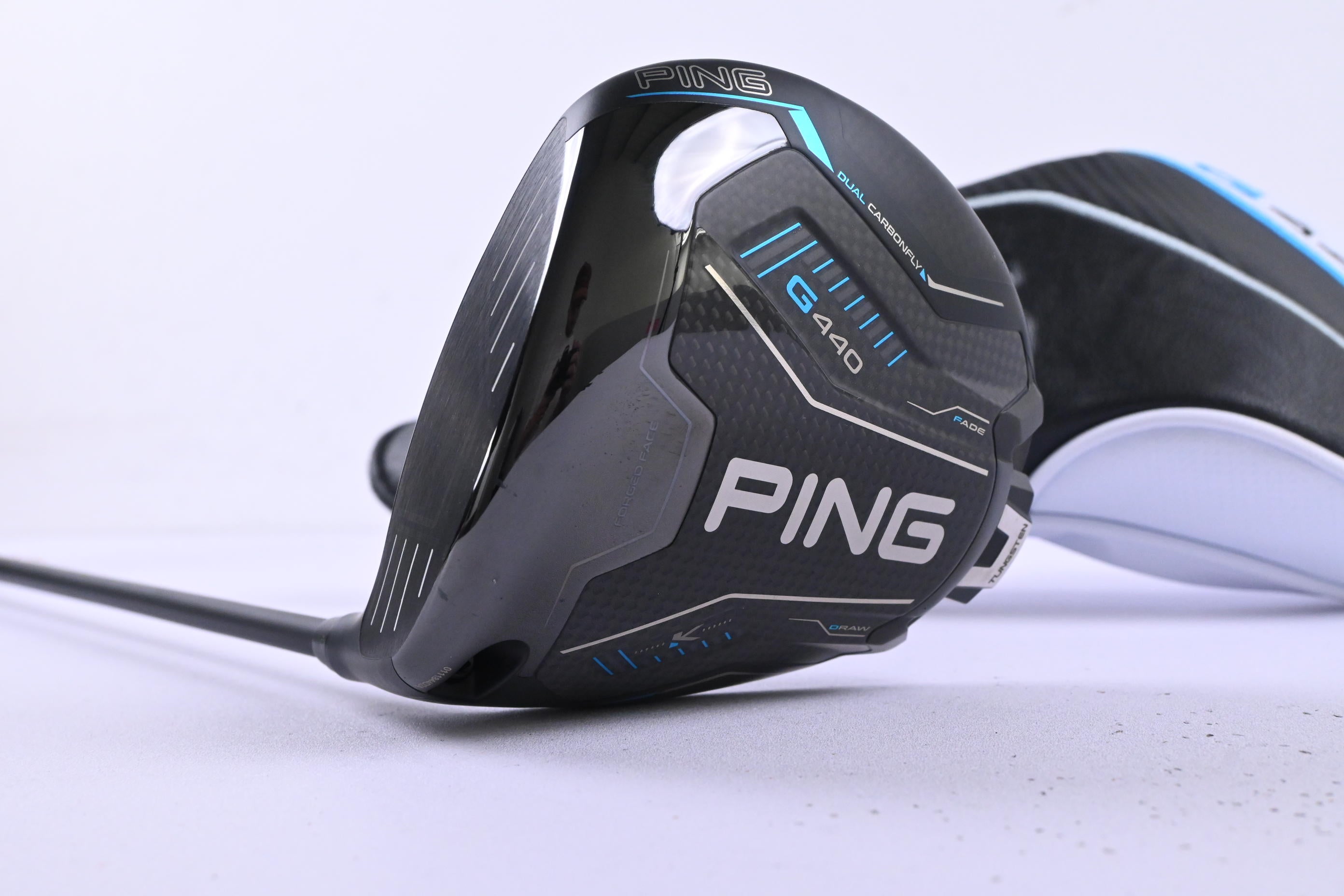 Left Hand Ping G440 K Driver / 10.5 Degree / Regular Flex Ping Alta CB Blue 50